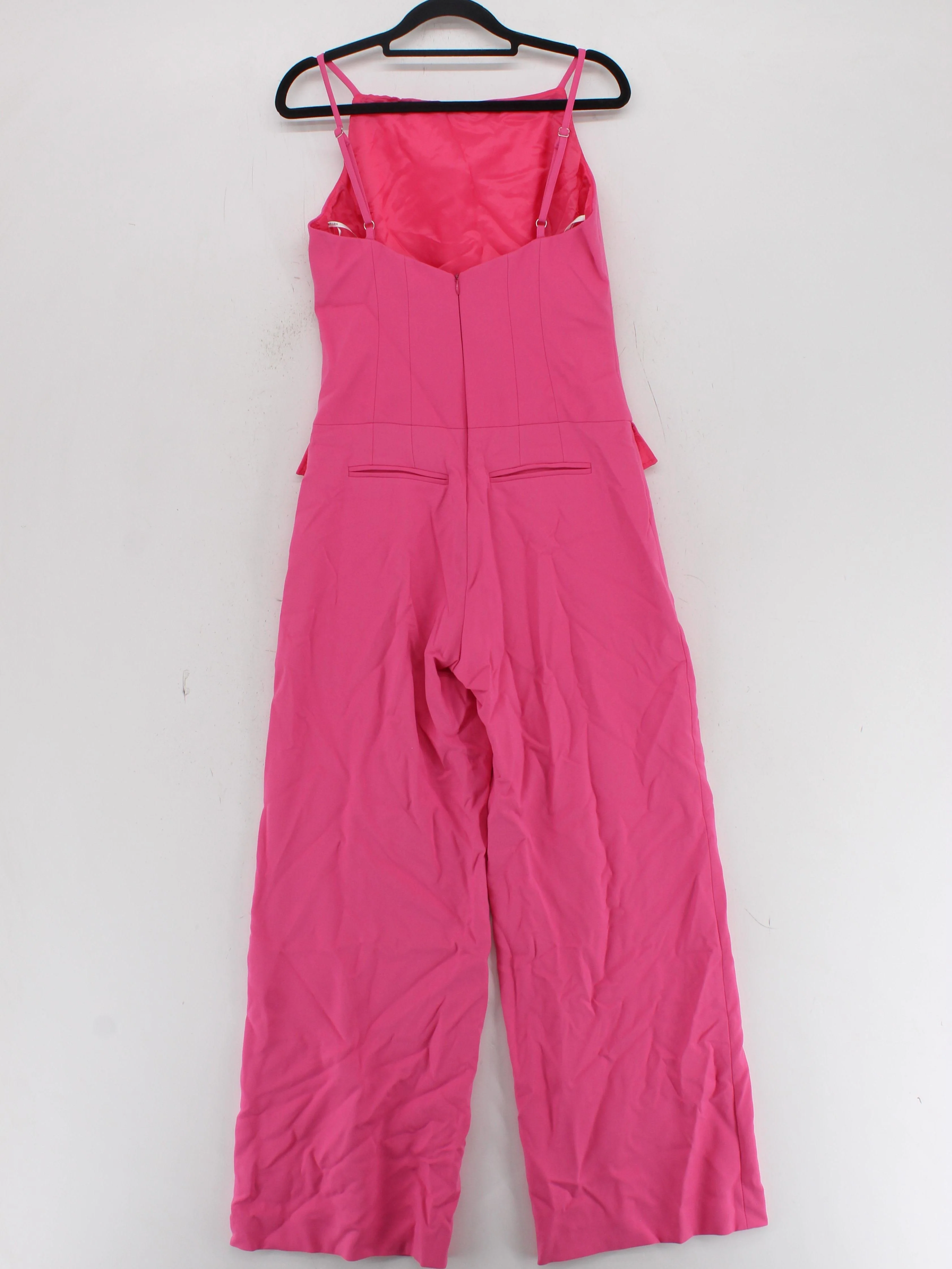 Karen Millen Women's Jumpsuit UK 8 Pink Polyester - Image 2