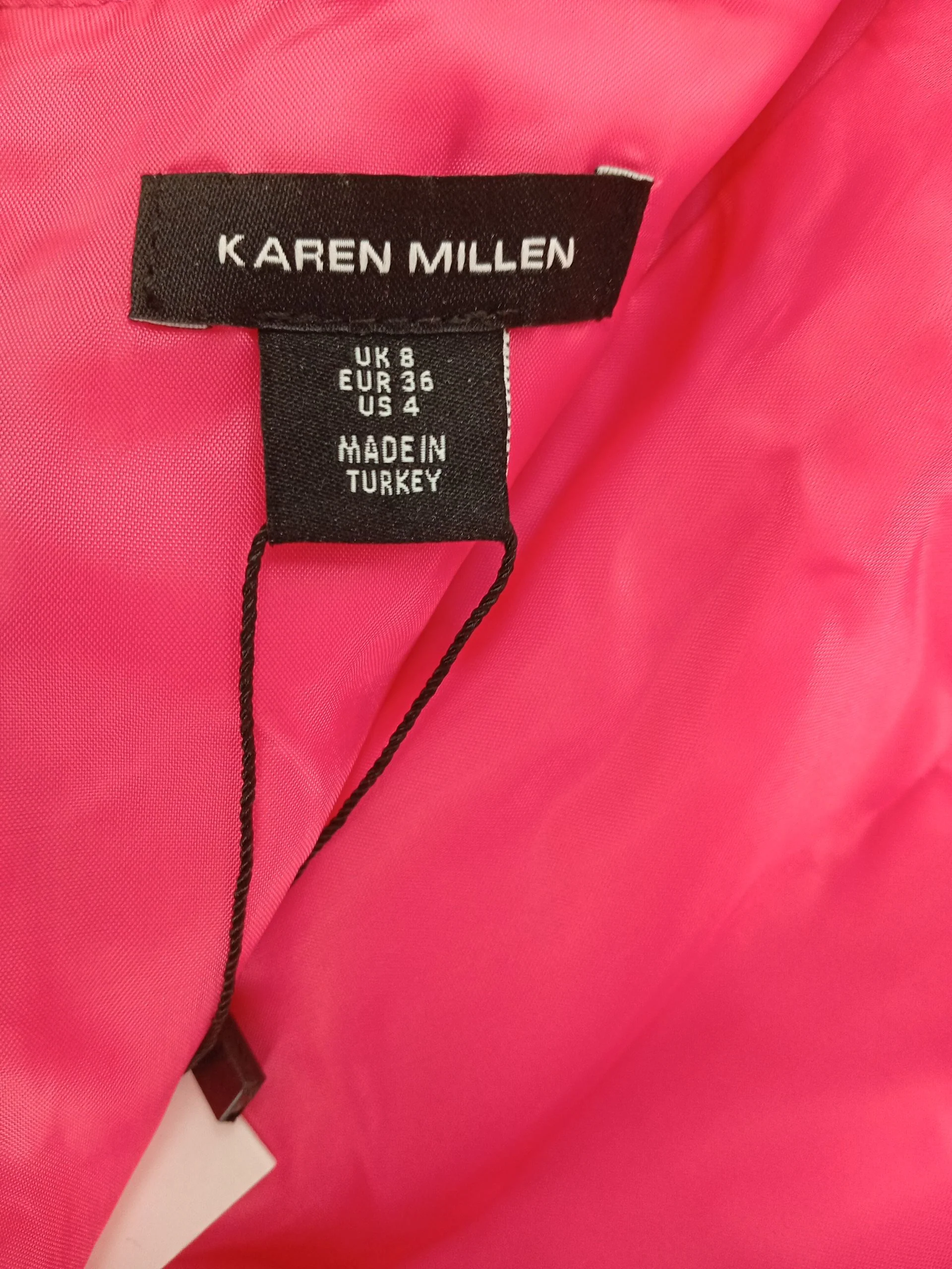 Karen Millen Women's Jumpsuit UK 8 Pink Polyester - Image 6