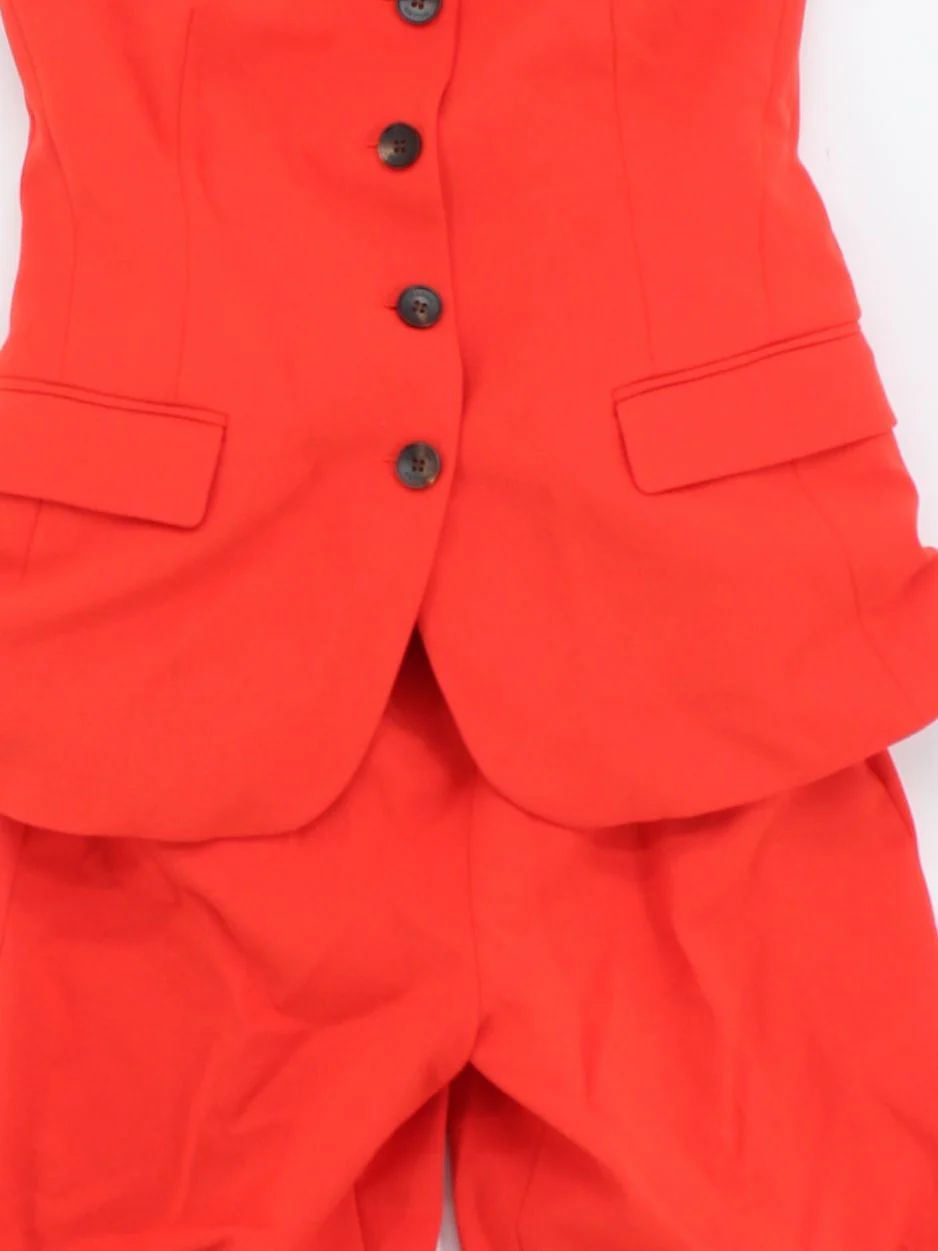 Karen Millen Women's Jumpsuit UK 8 Red Polyester New with tags - Image 3
