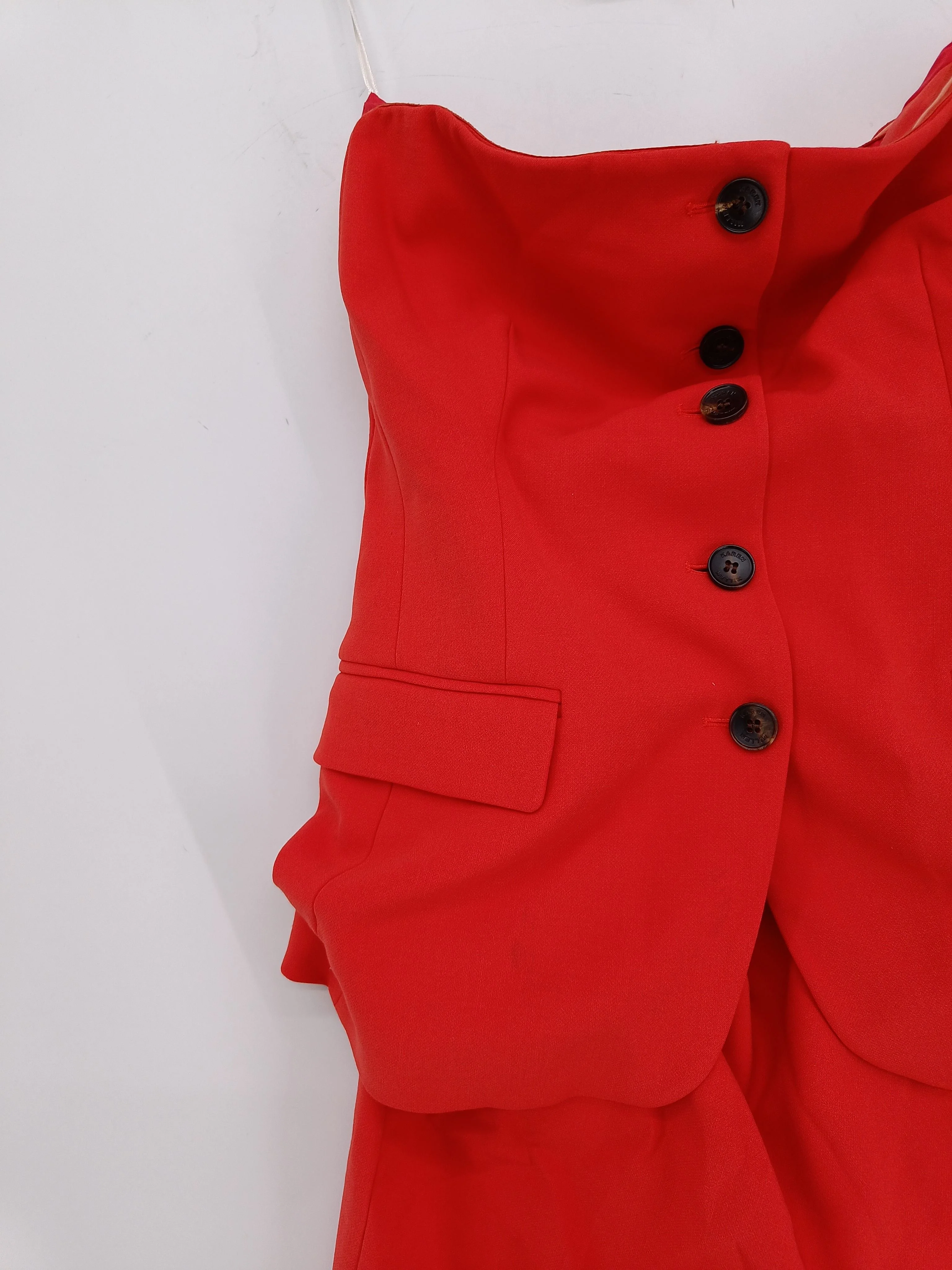 Karen Millen Women's Jumpsuit UK 8 Red Polyester New with tags - Image 5