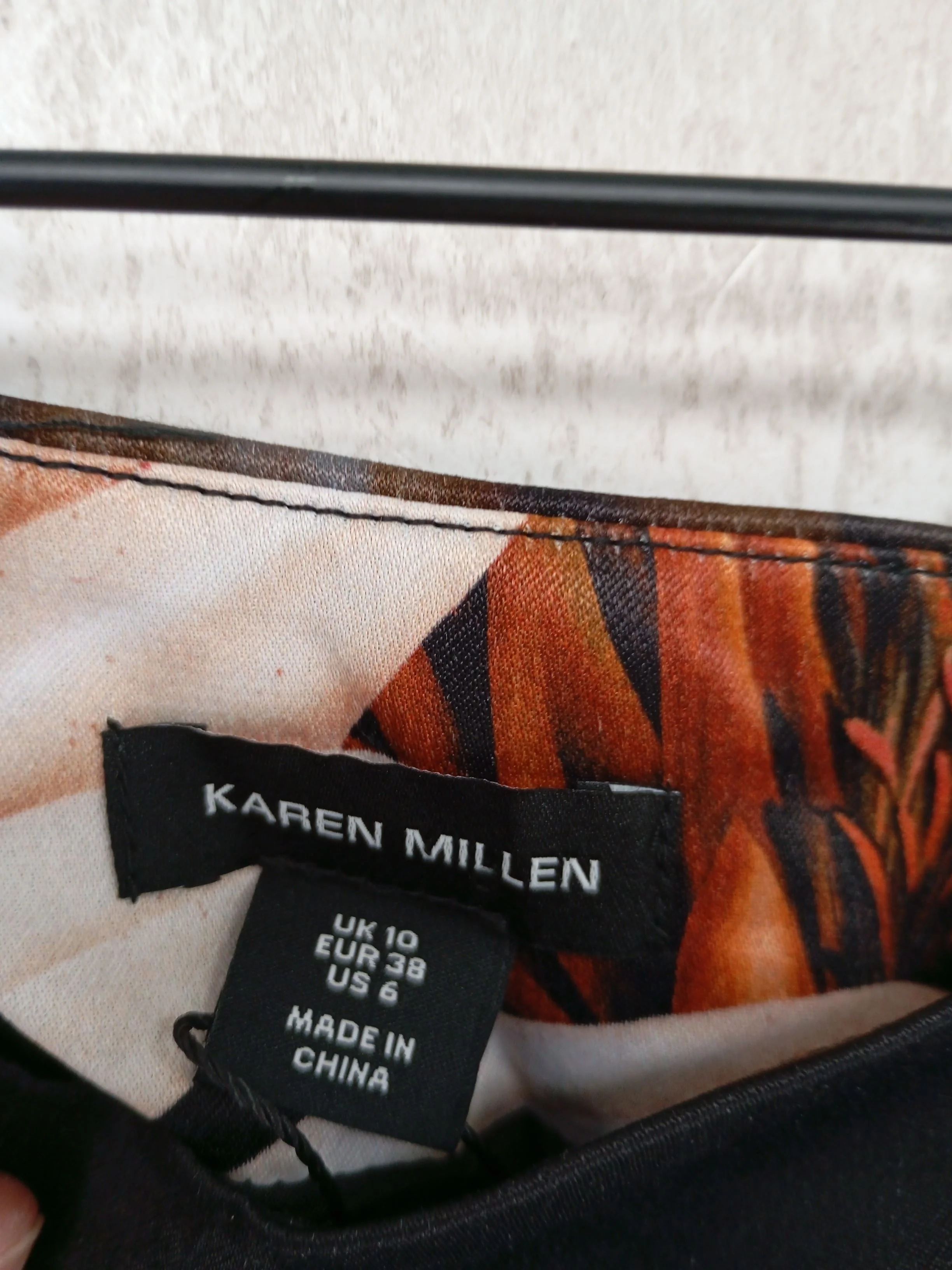 Karen Millen Women's Maxi Skirt UK 10 Black Viscose with Polyester Maxi - Image 6