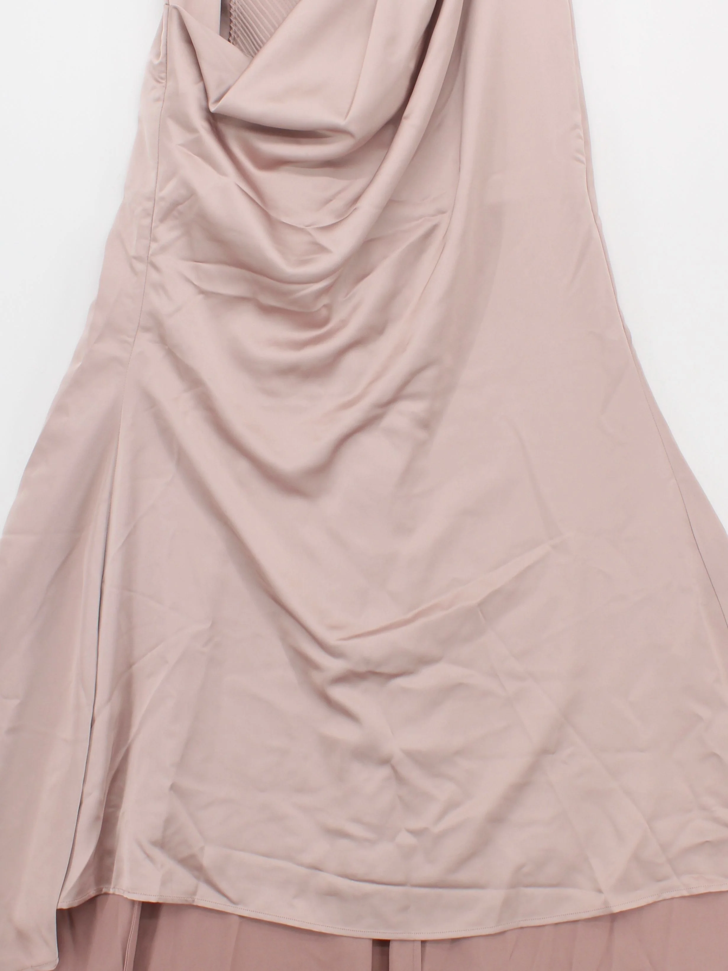Karen Millen Women's Maxi Skirt UK 12 Pink Polyester with Elastane Long Maxi - Image 3
