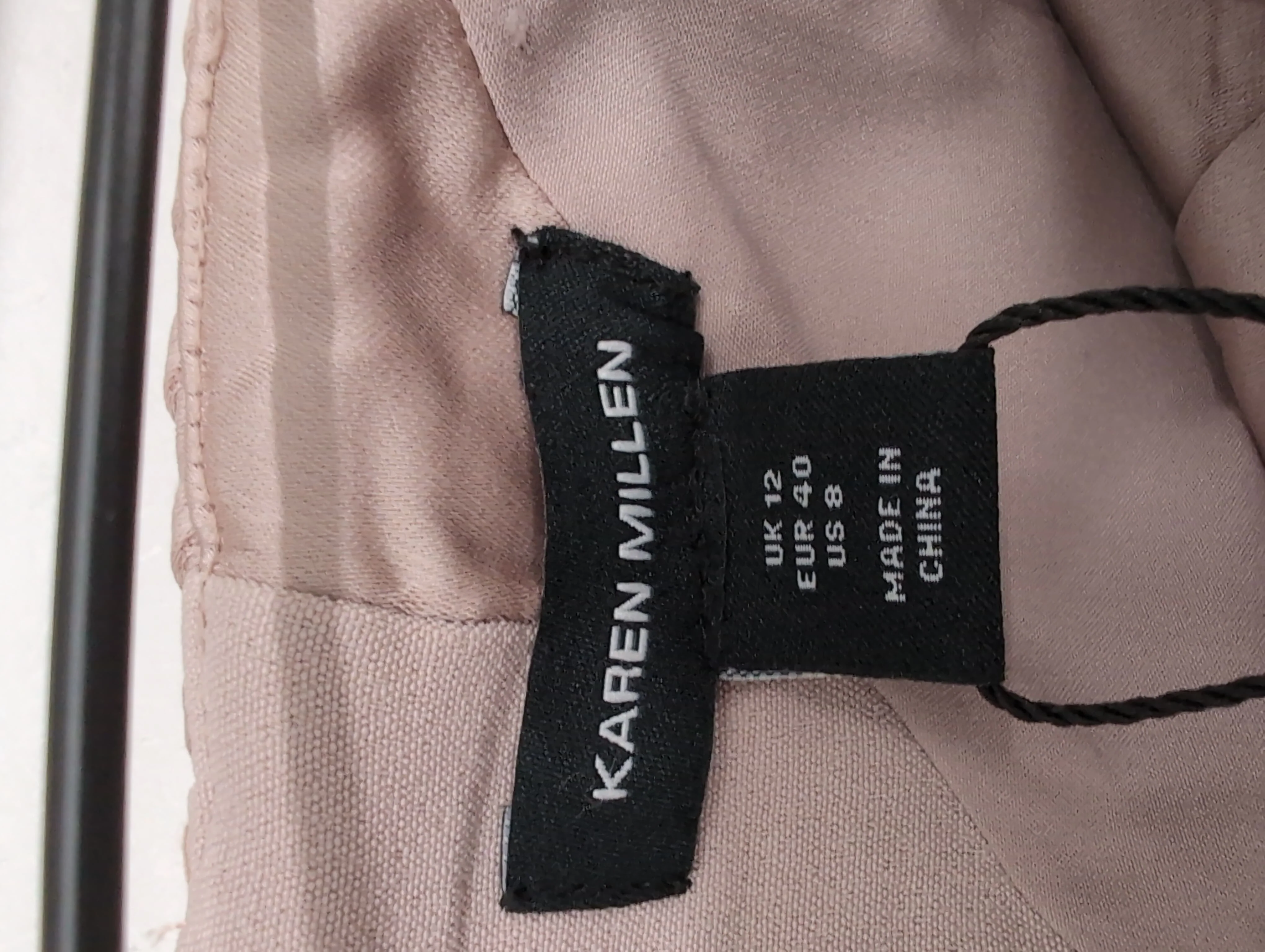 Karen Millen Women's Maxi Skirt UK 12 Pink Polyester with Elastane Long Maxi - Image 6