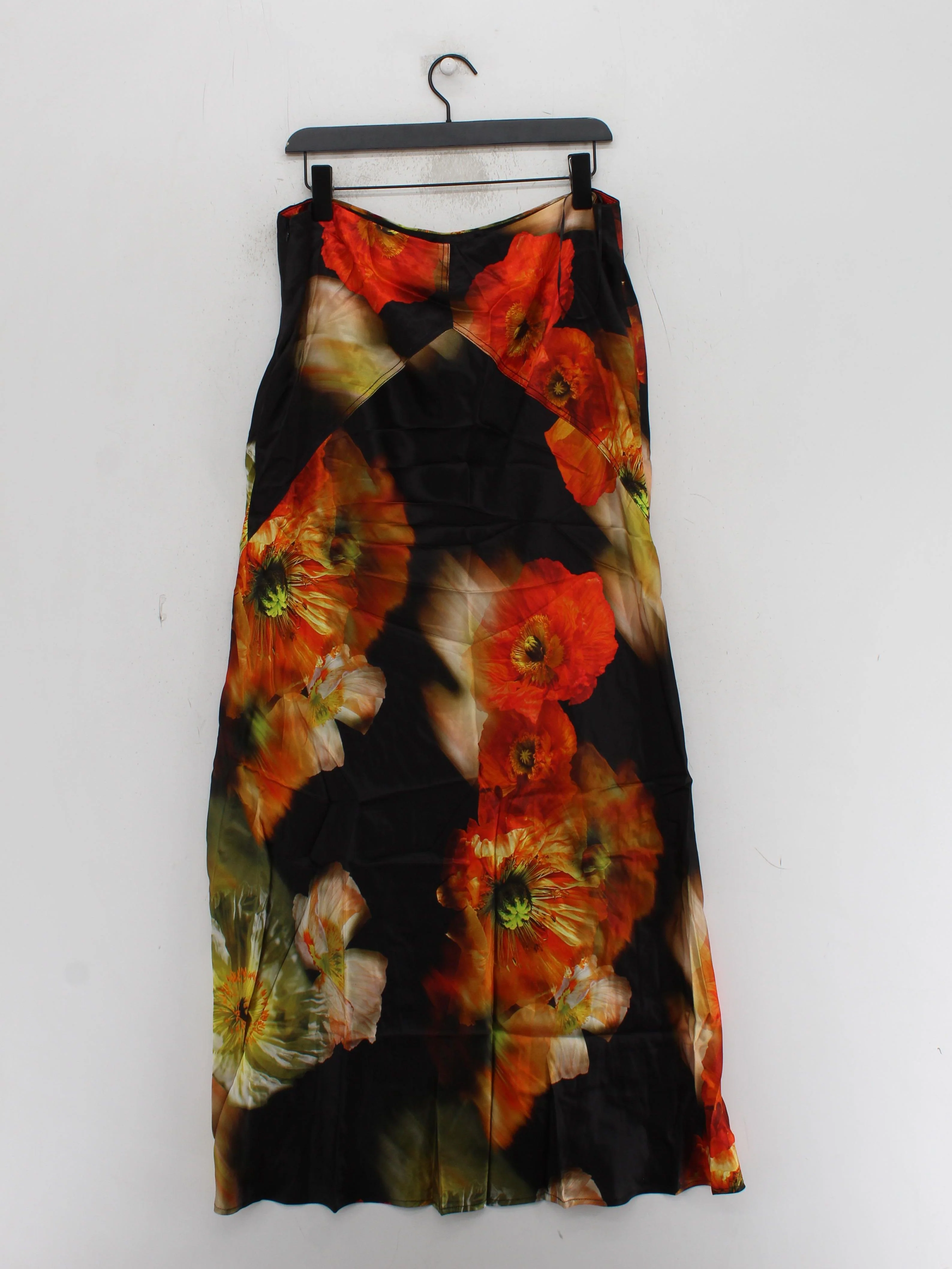 Karen Millen Women's Maxi Skirt UK 16 Black Viscose with Polyester Maxi - Image 2