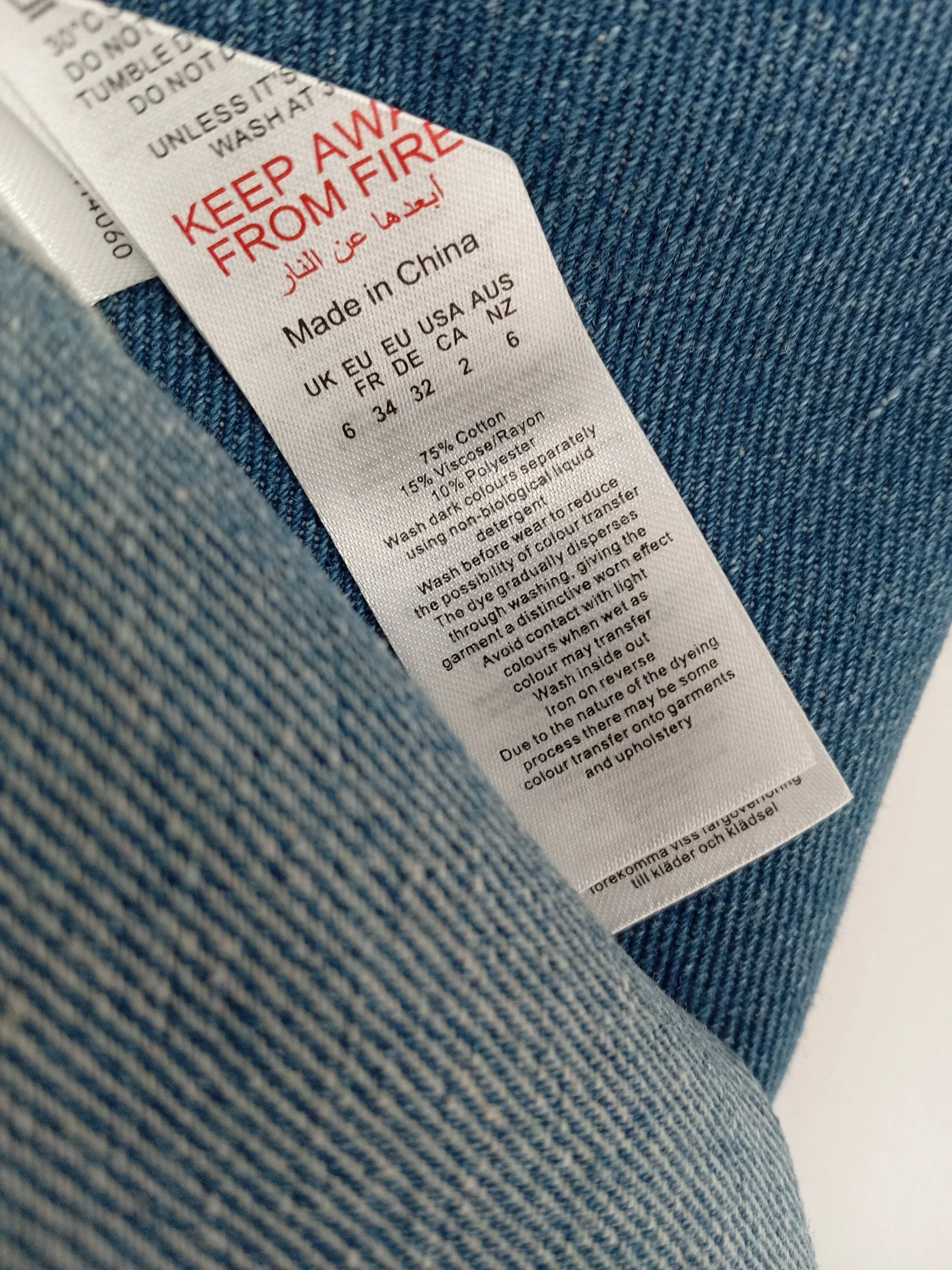 Karen Millen Women's Maxi Skirt UK 6 Blue Cotton New with tags - Image 6