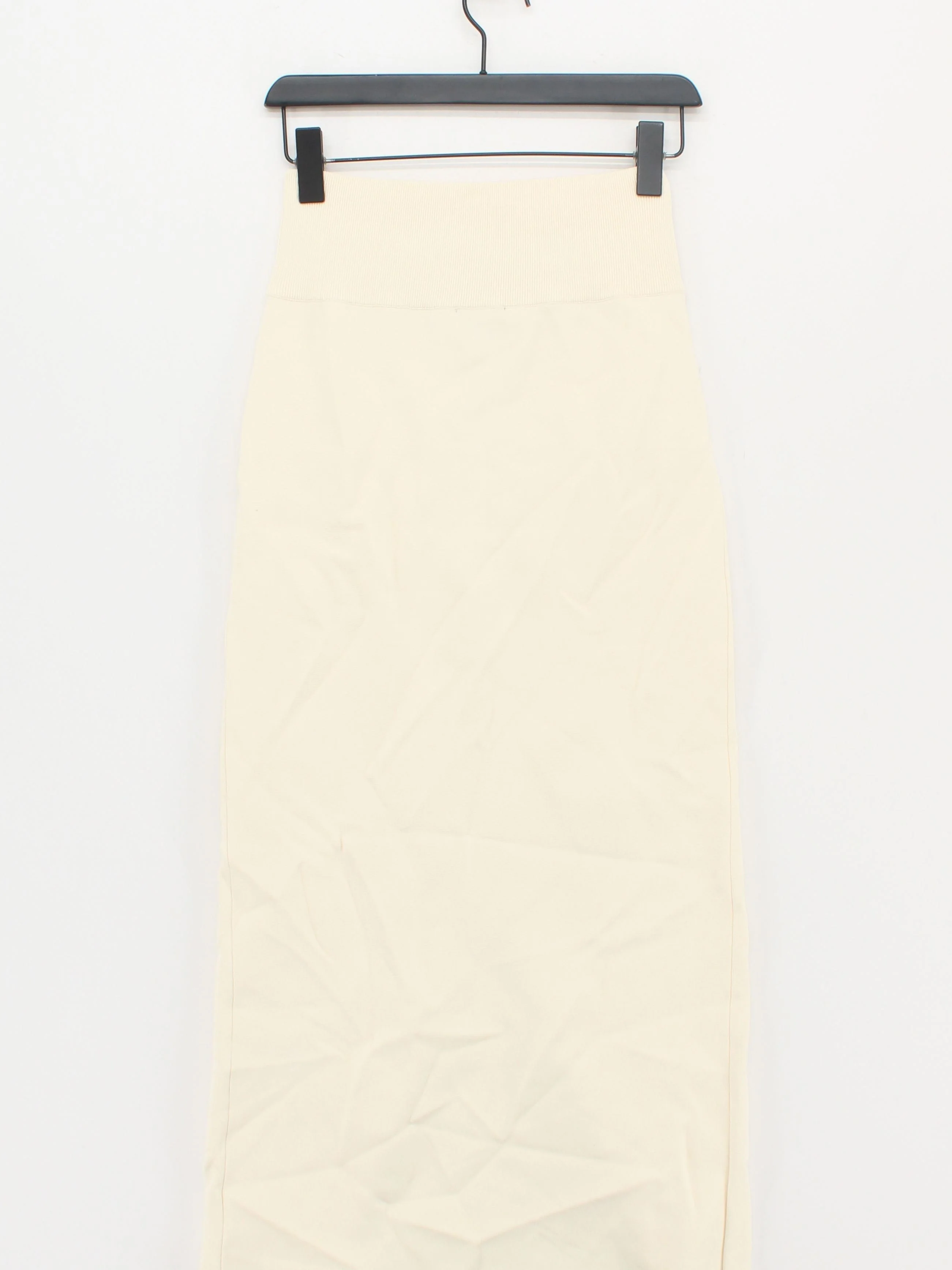 Karen Millen Women's Midi Skirt S Cream Viscose - Image 3