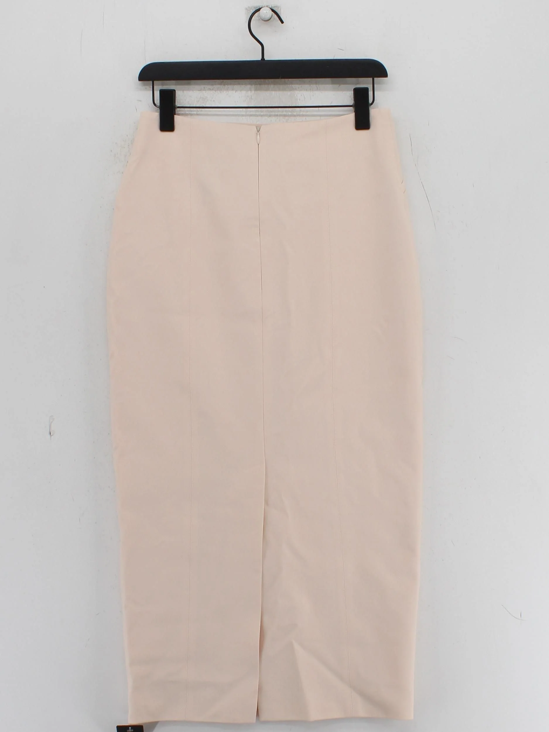 Karen Millen Women's Midi Skirt UK 10 Cream Polyester - Image 2