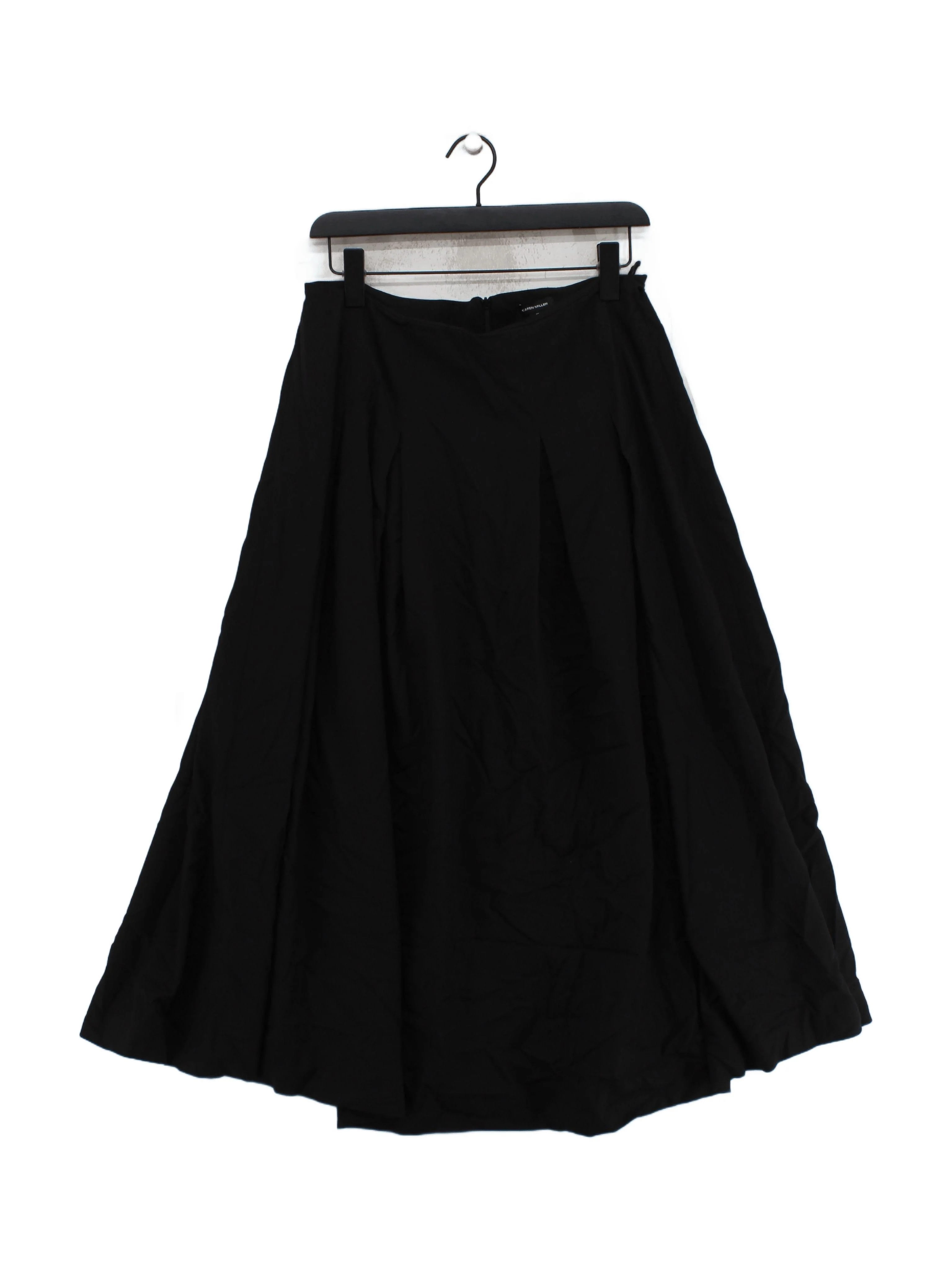 Karen Millen Women's Midi Skirt UK 12 Black Polyester New with tags