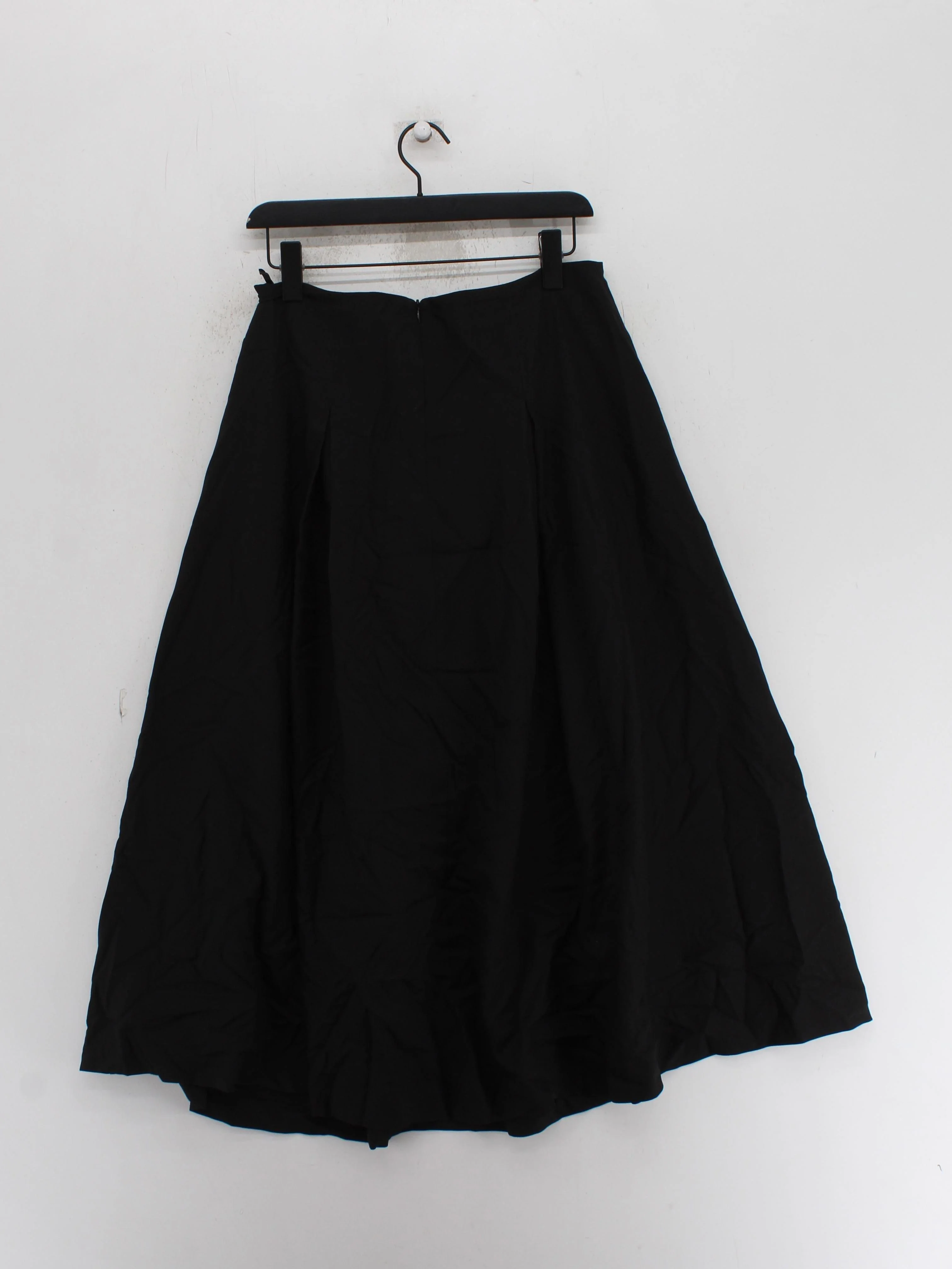 Karen Millen Women's Midi Skirt UK 12 Black Polyester New with tags - Image 2