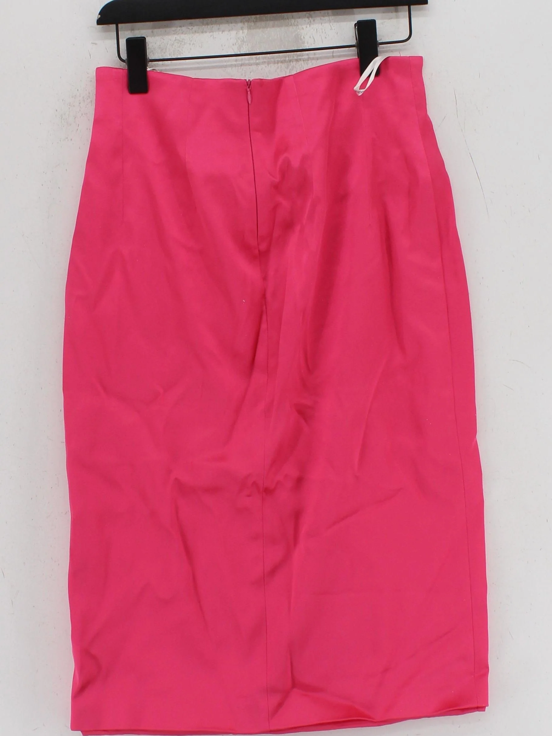 Karen Millen Women's Midi Skirt UK 12 Pink Acetate - Image 2