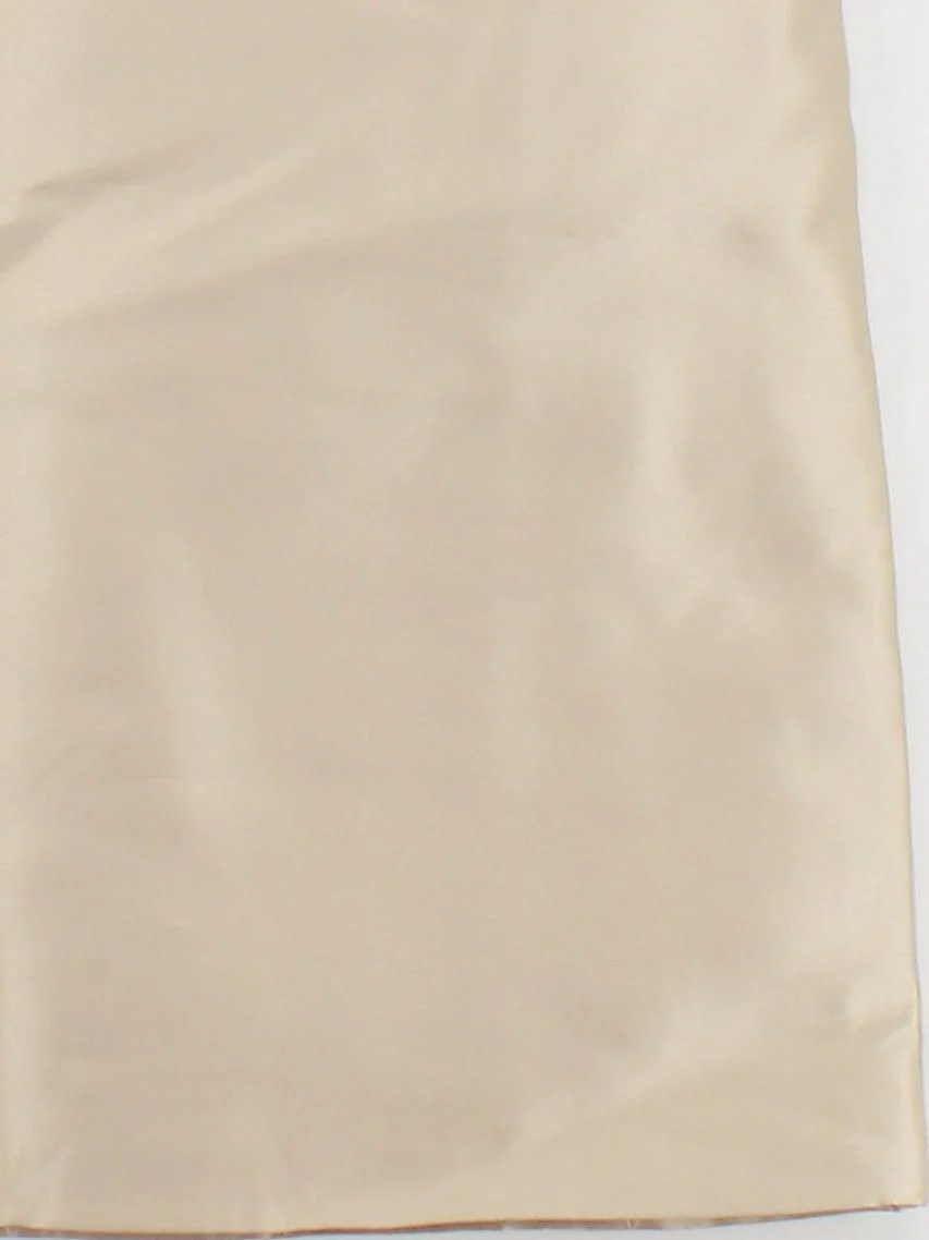 Karen Millen Women's Midi Skirt UK 12 Tan 100% Polyester Midi Straight & Pencil - Image 4