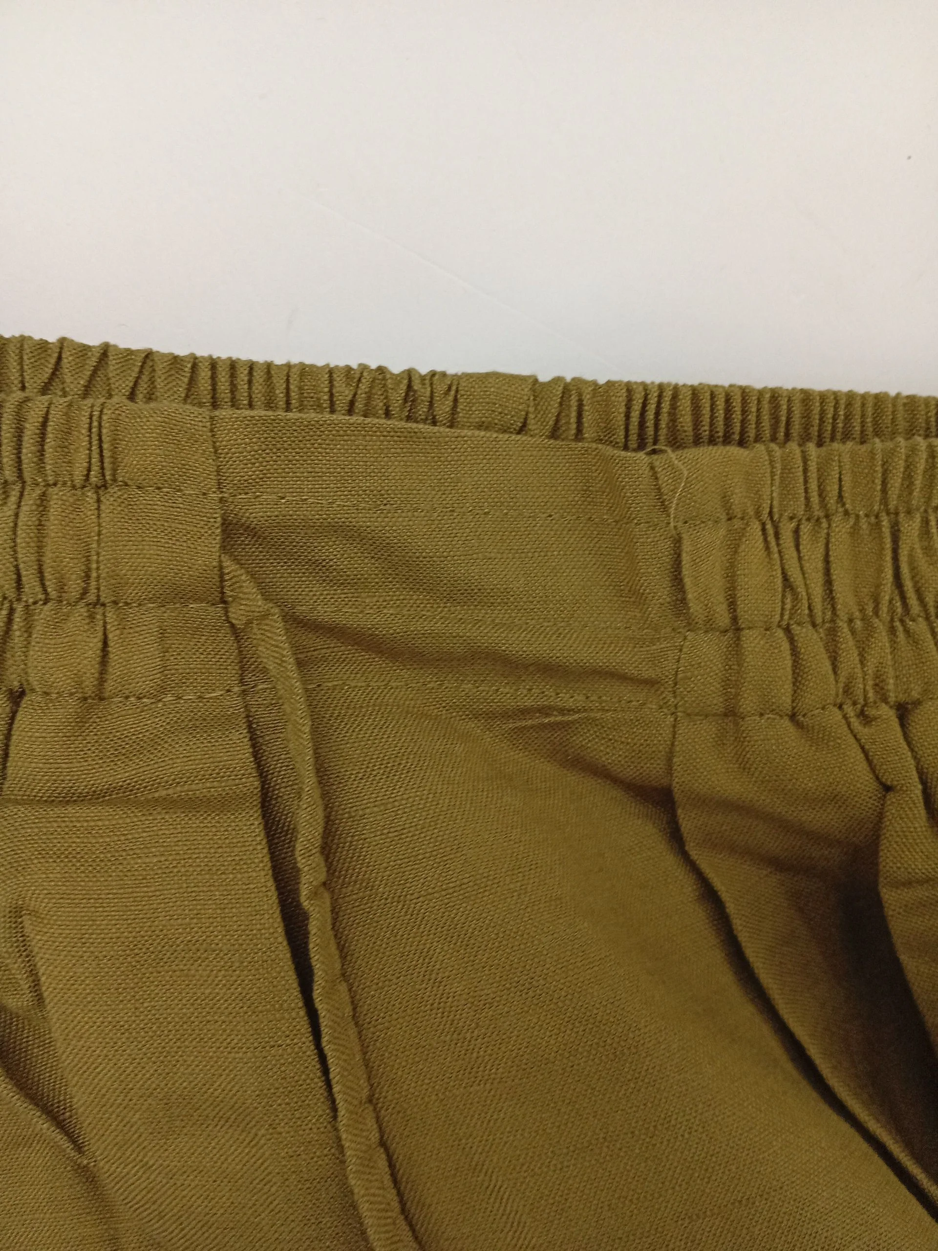 Karen Millen Women's Midi Skirt UK 16 Green Linen with Viscose, Cotton A-Line - Image 5