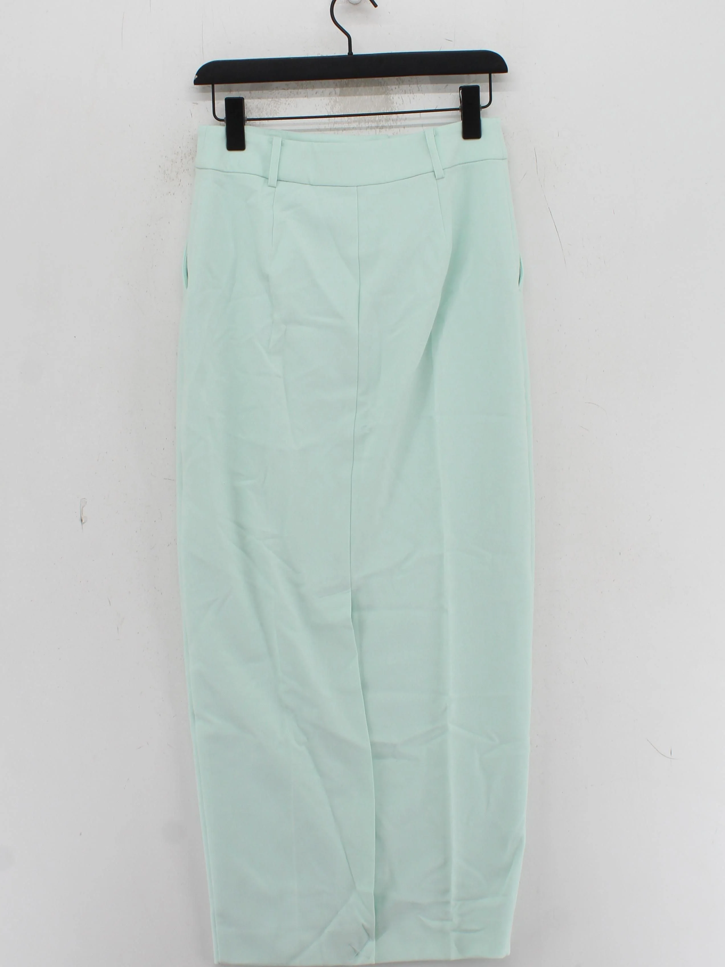 Karen Millen Women's Midi Skirt UK 6 Green Polyester - Image 2