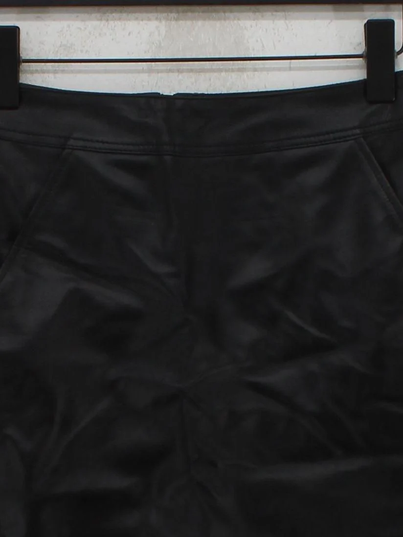 Karen Millen Women's Mini Skirt S Black 100% Leather Short Mini - Image 3