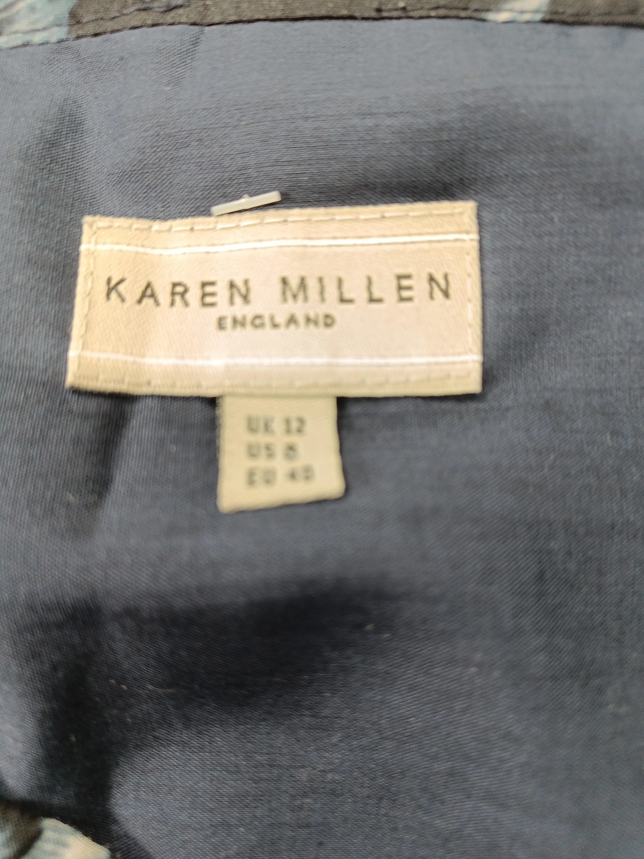Karen Millen Women's Mini Skirt UK 12 Black Cotton with Polyester, Cotton Mini - Image 5