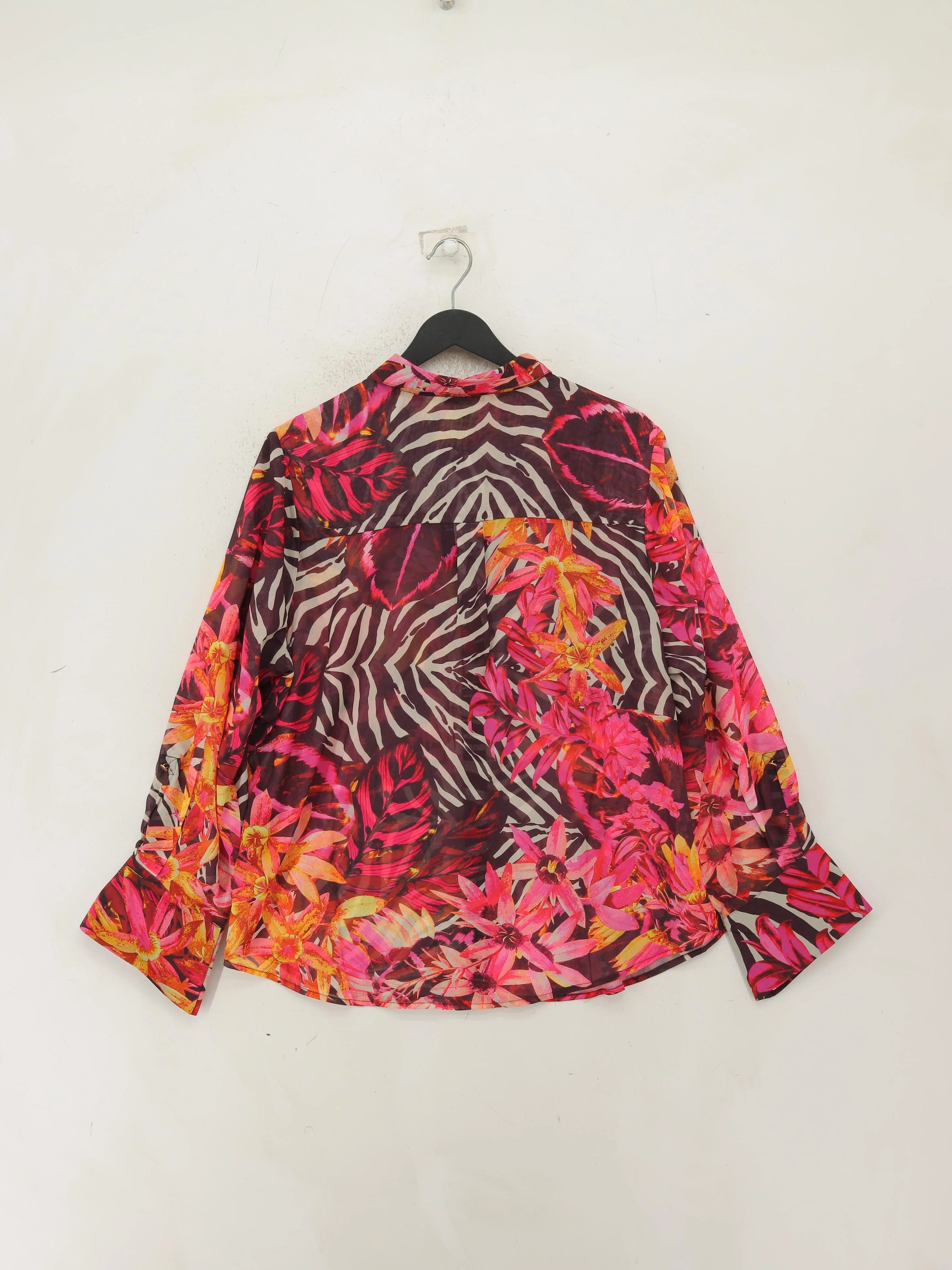 Karen Millen Women's Shirt L Multi 100% Polyester Basic - Image 2