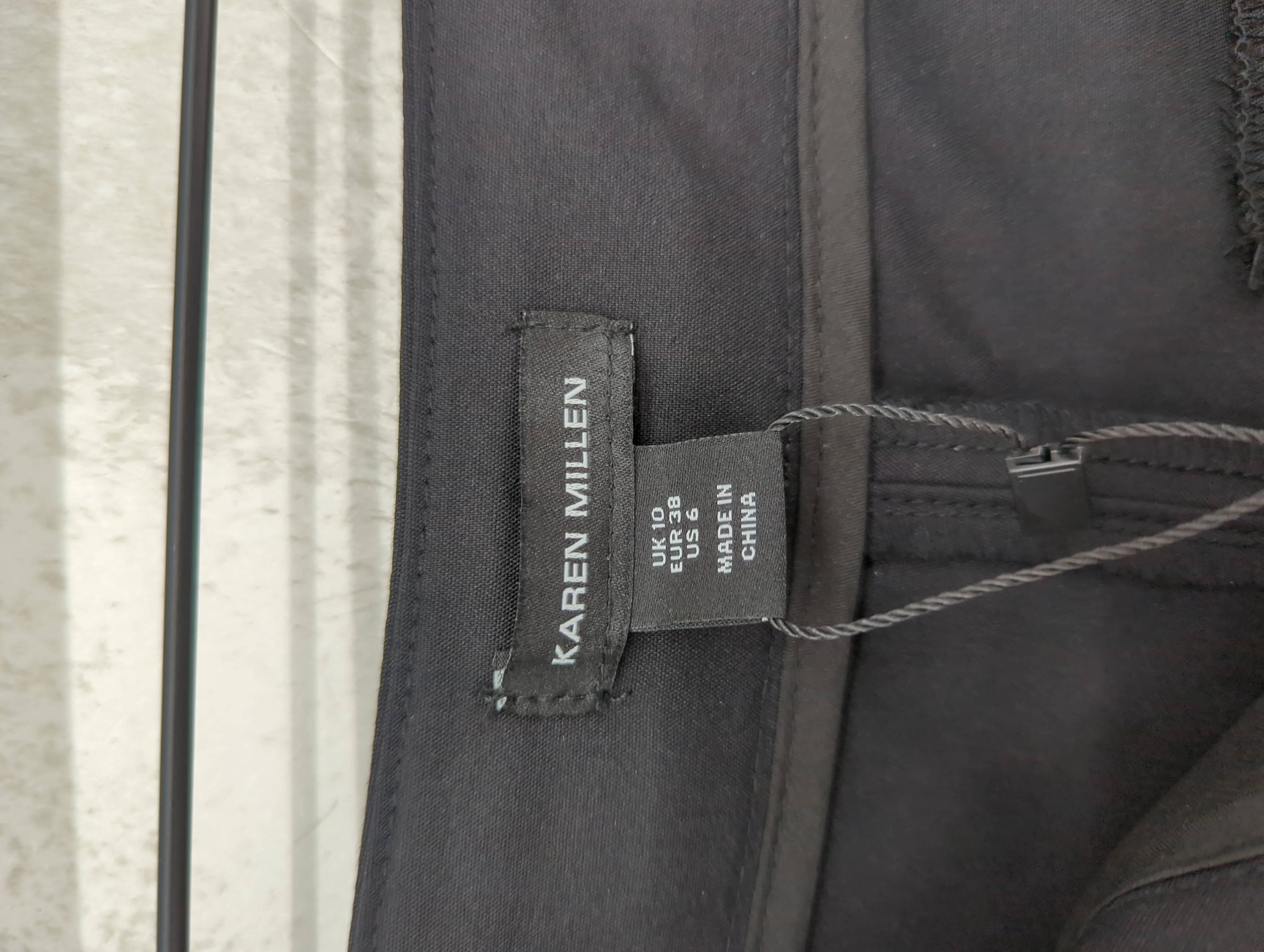 Karen Millen Women's Shorts UK 10 Black Polyester with Polyamide, Elastane Cargo - Image 6