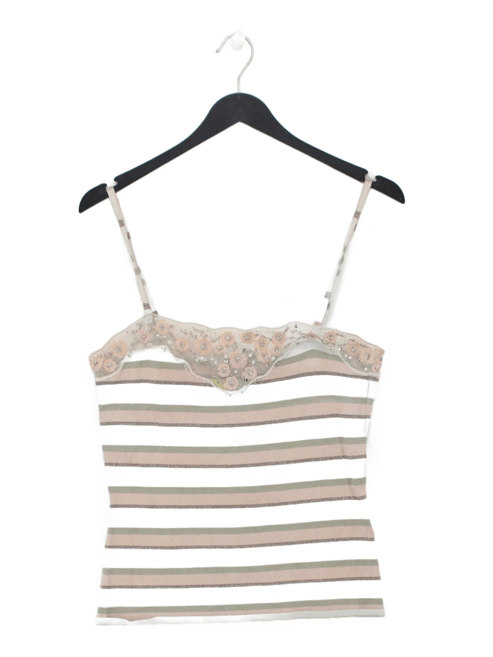 Karen Millen Women's T-Shirt UK 10 Multi 100% Other Camisole