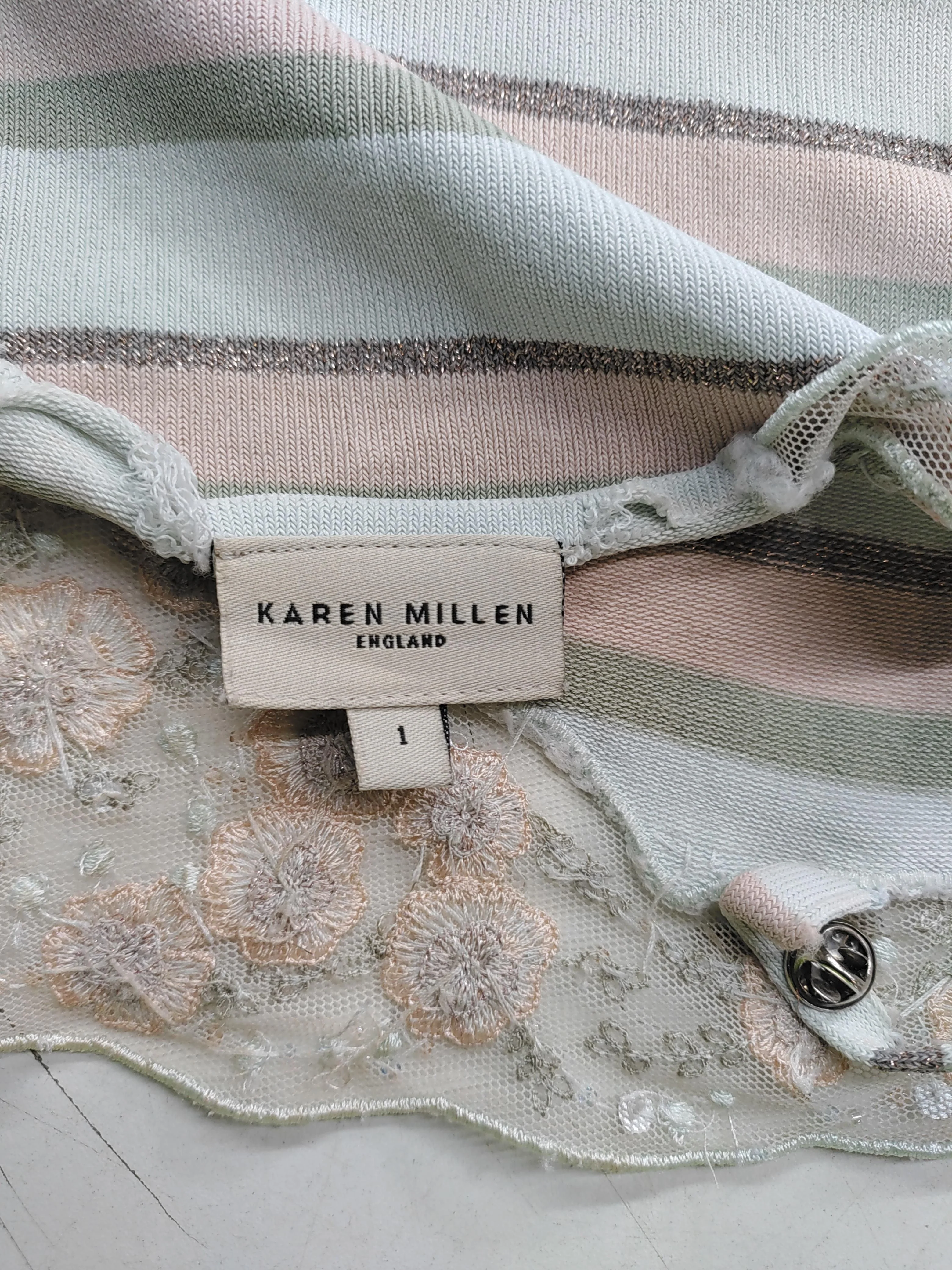 Karen Millen Women's T-Shirt UK 10 Multi 100% Other Camisole - Image 7