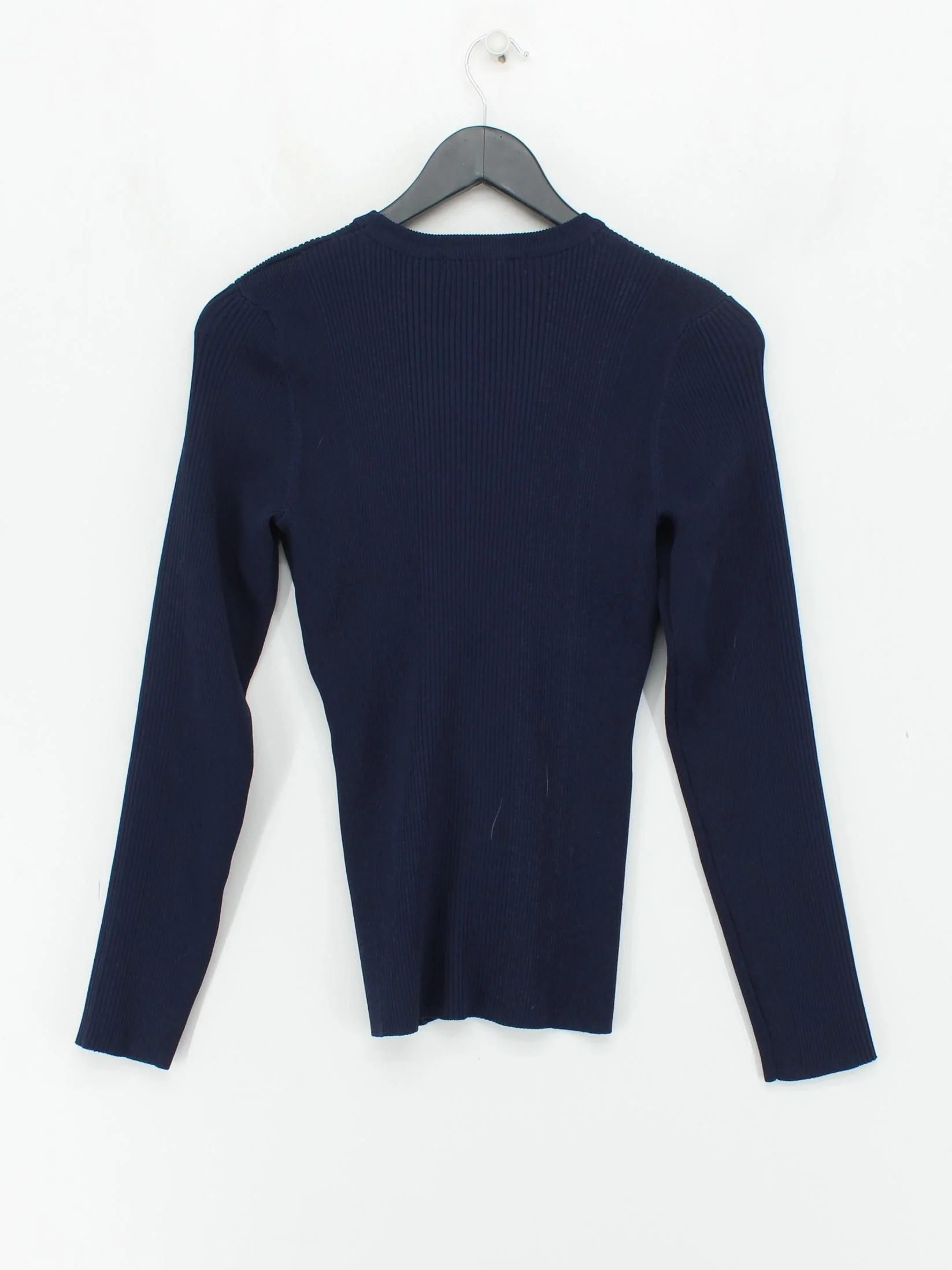 Karen Millen Women's Top L Blue Polyamide with Viscose Basic - Image 2