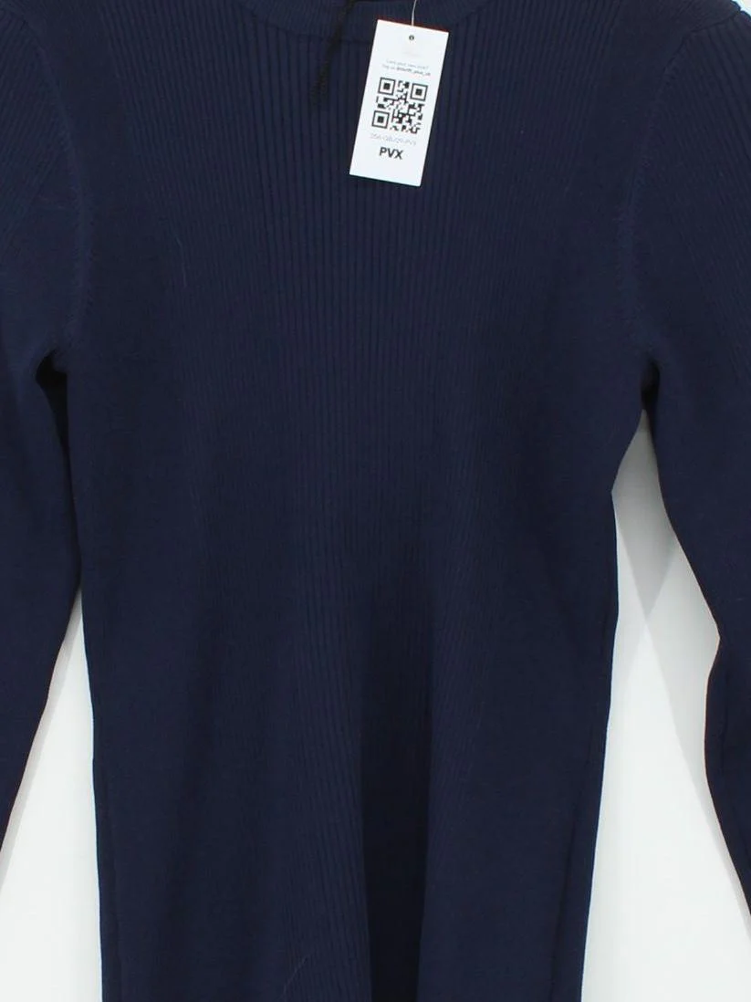 Karen Millen Women's Top L Blue Polyamide with Viscose Basic - Image 3