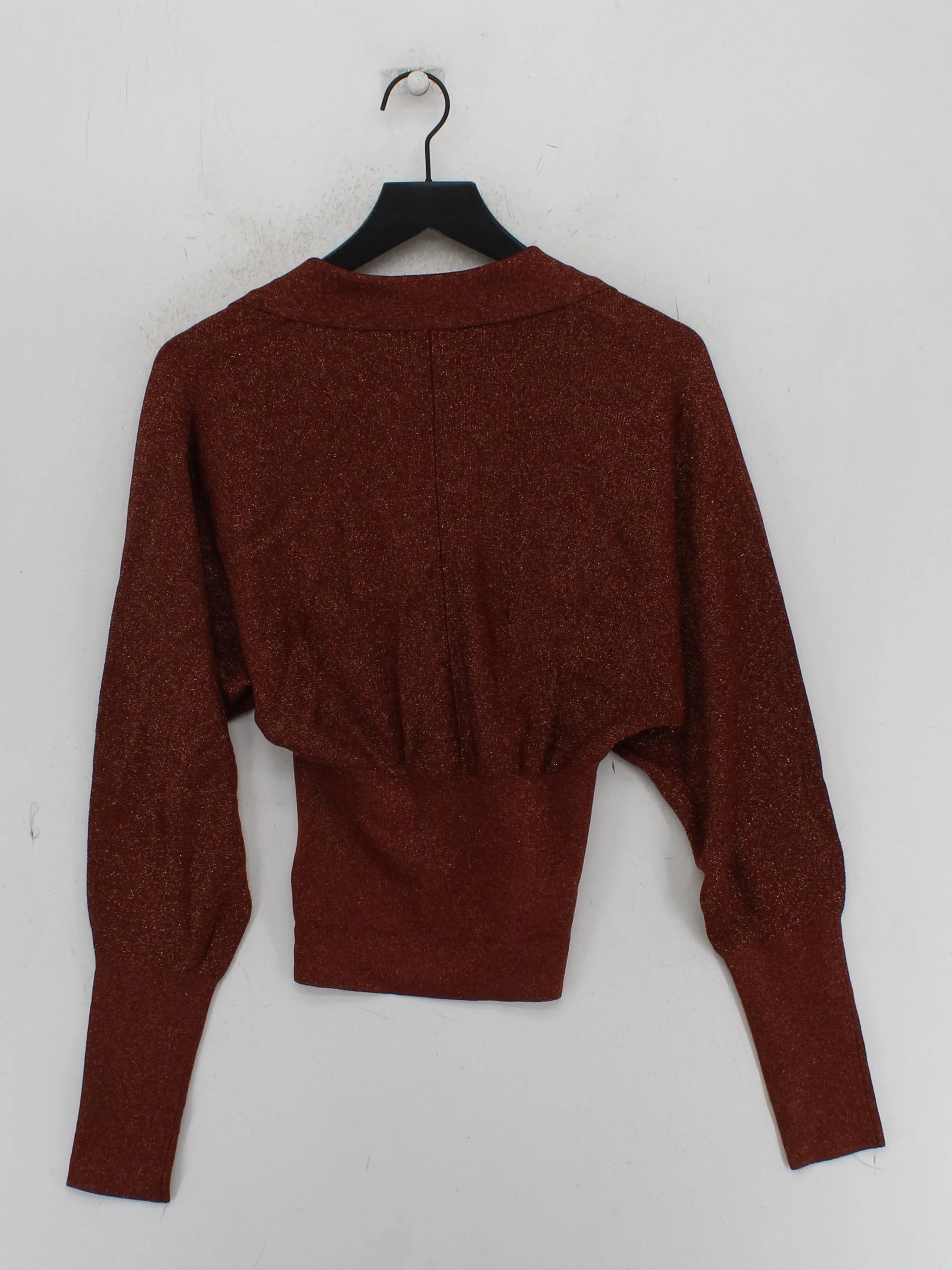 Karen Millen Women's Top M Brown 100% Other Basic New with tags - Image 2
