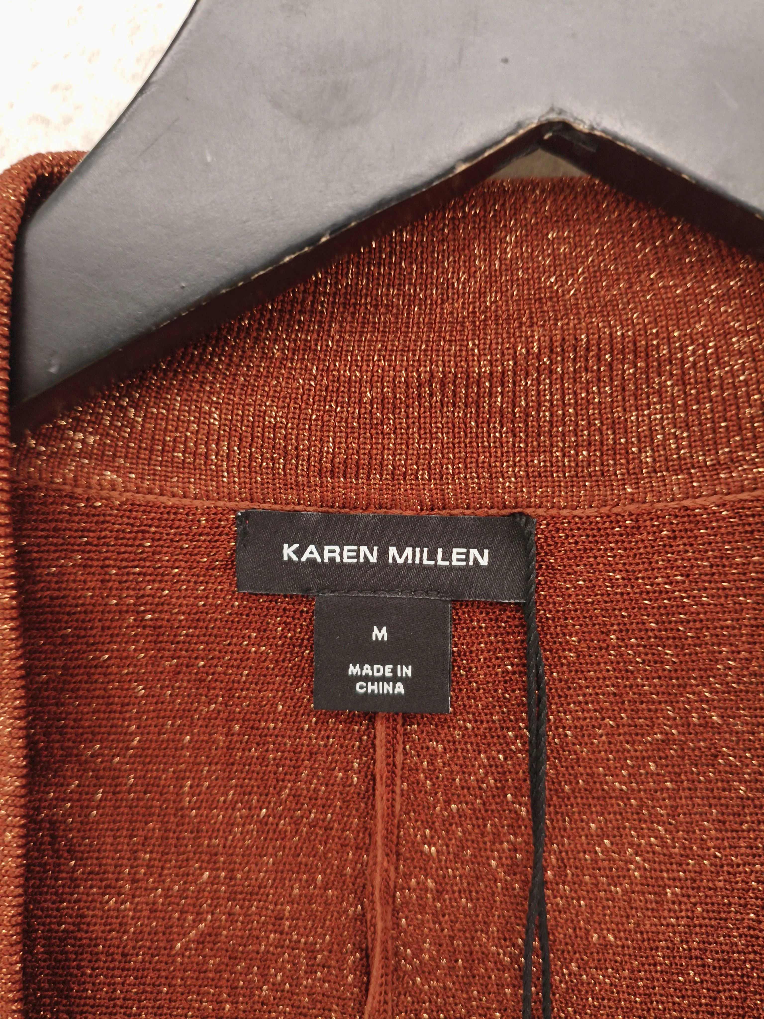 Karen Millen Women's Top M Brown 100% Other Basic New with tags - Image 5