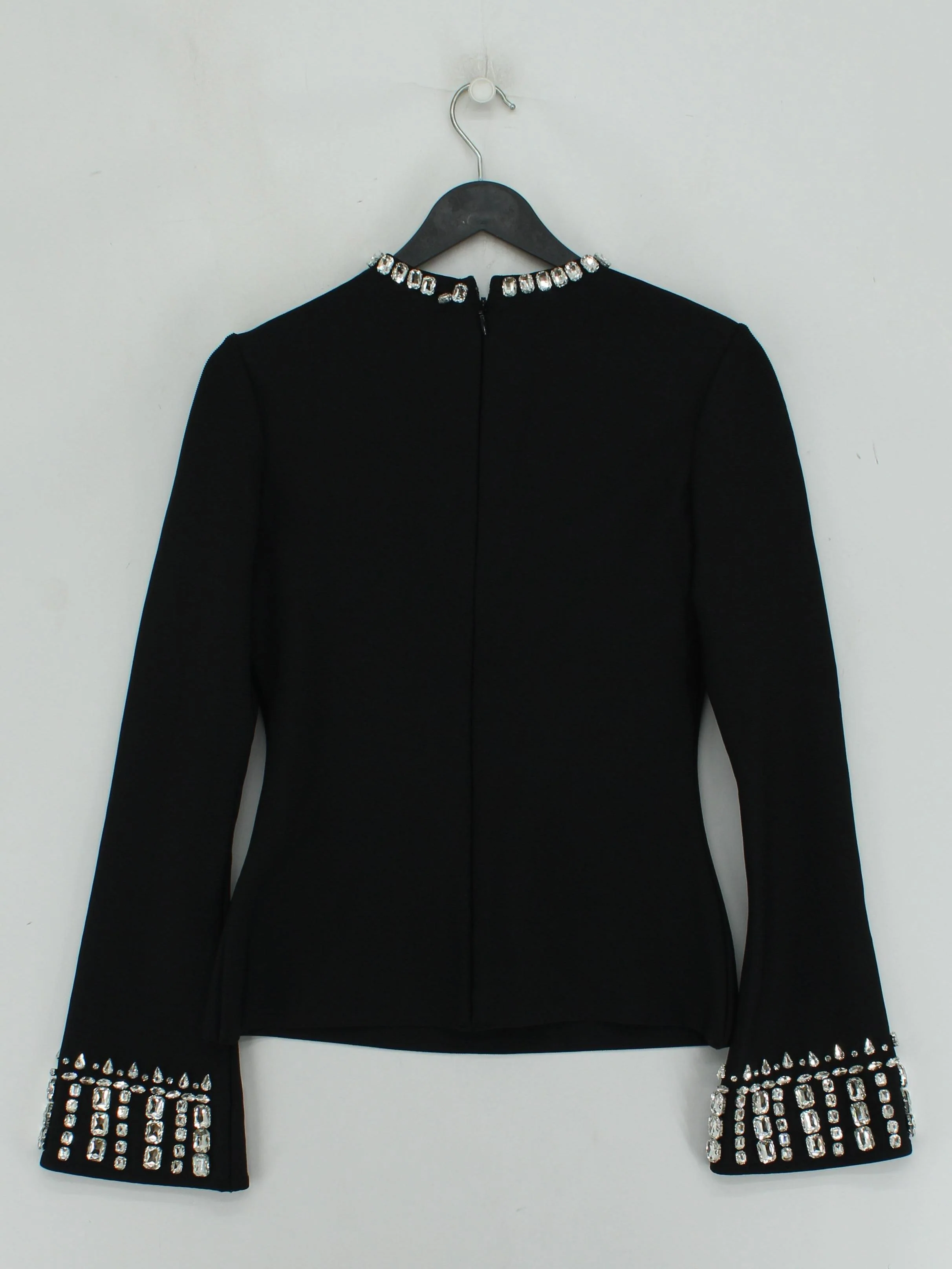 Karen Millen Women's Top S Black Polyester with Elastane Basic - Image 2