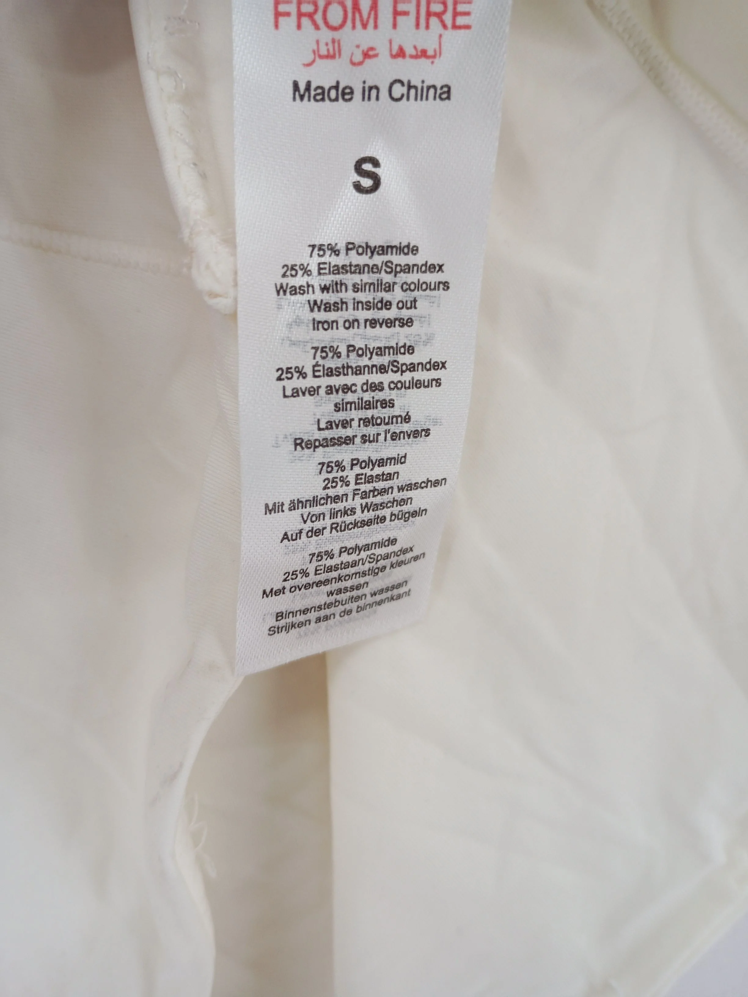 Karen Millen Women's Top S Cream Polyamide with Elastane Jersey - Image 8