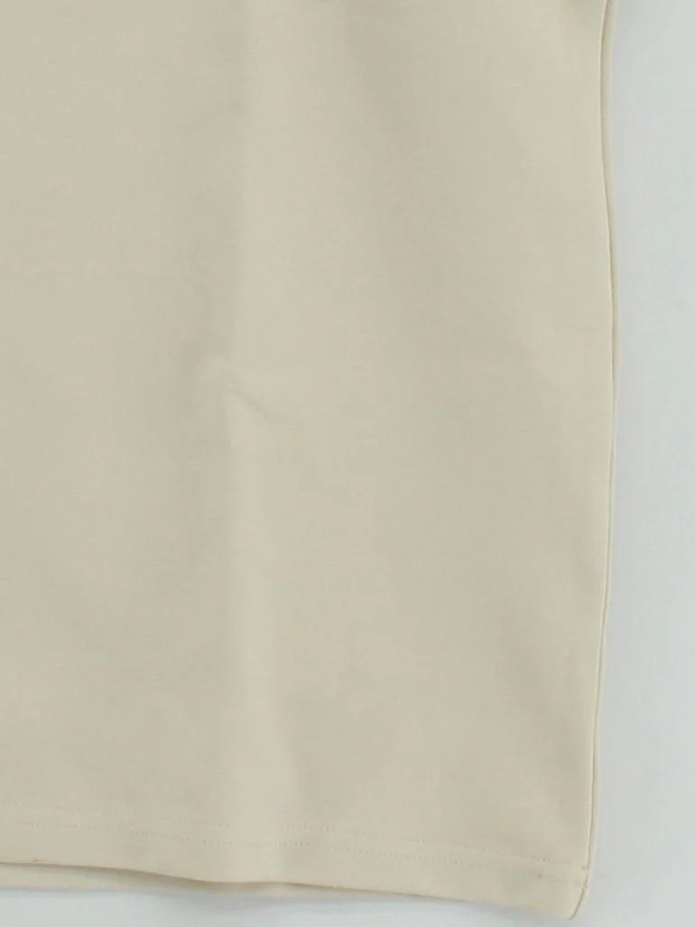 Karen Millen Women's Top S Cream Viscose with Polyamide, Elastane Basic - Image 4