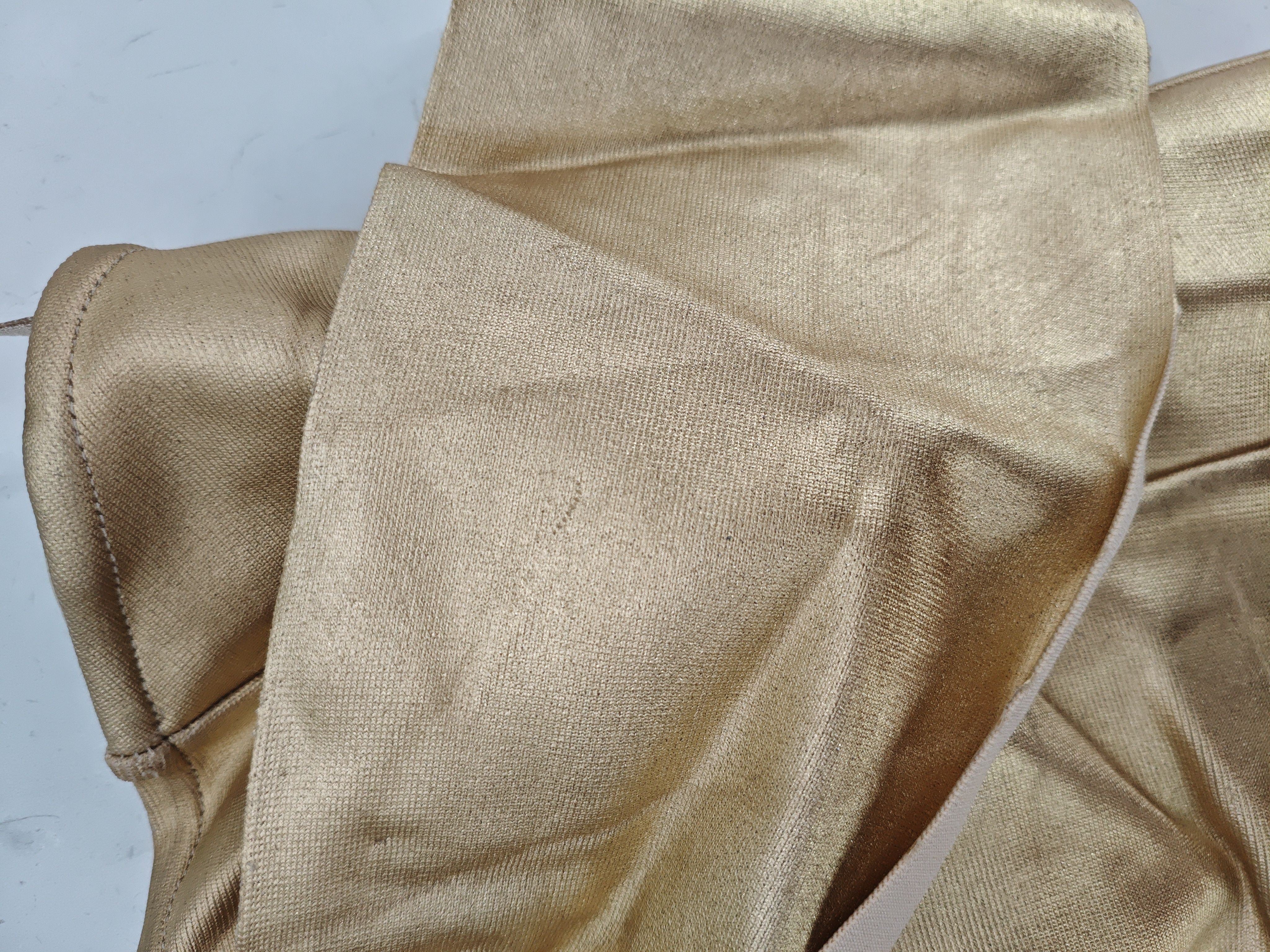Karen Millen Women's Top S Gold Polyester with Elastane Basic - Image 5