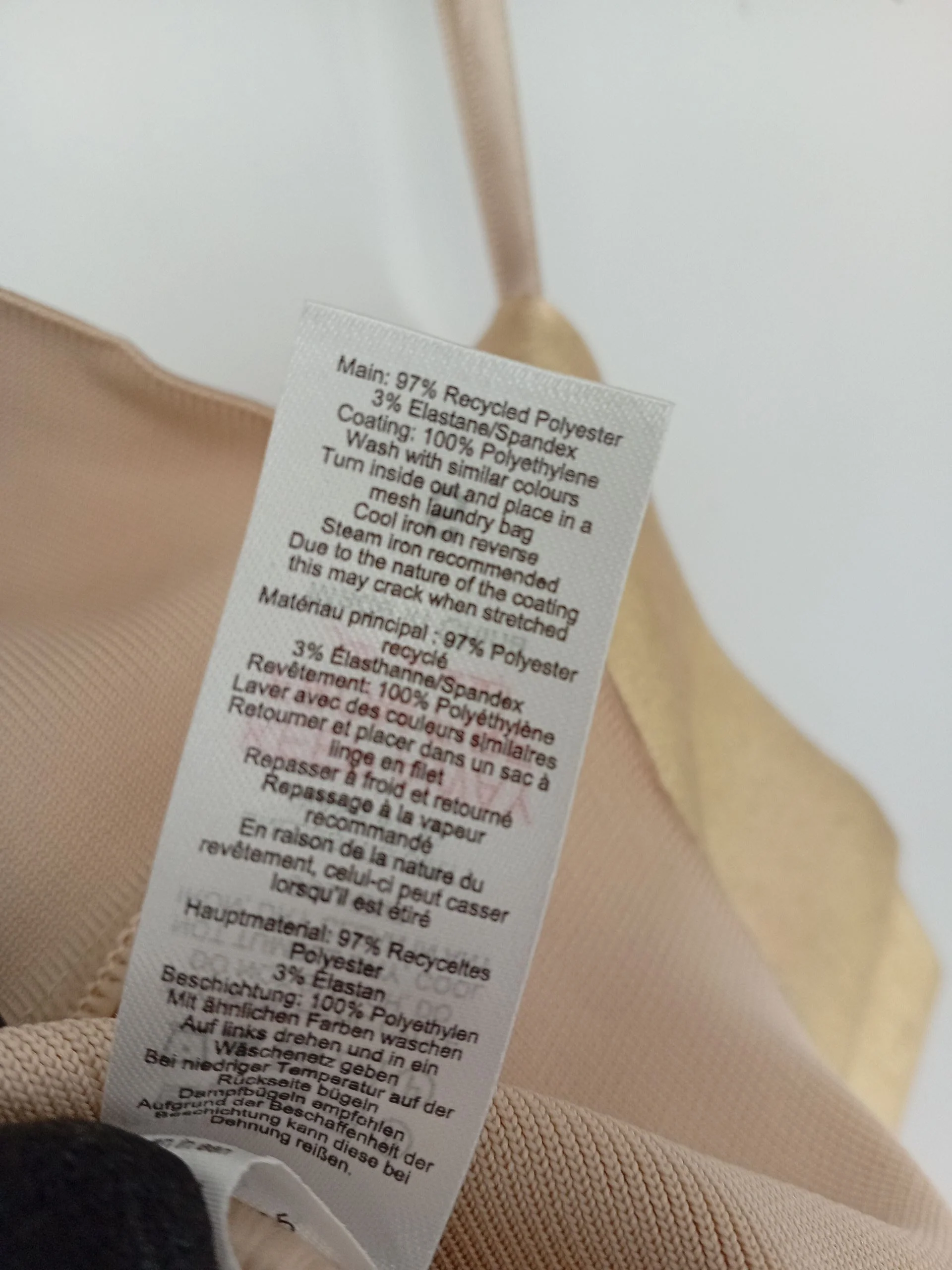 Karen Millen Women's Top S Gold Polyester with Elastane Basic - Image 7