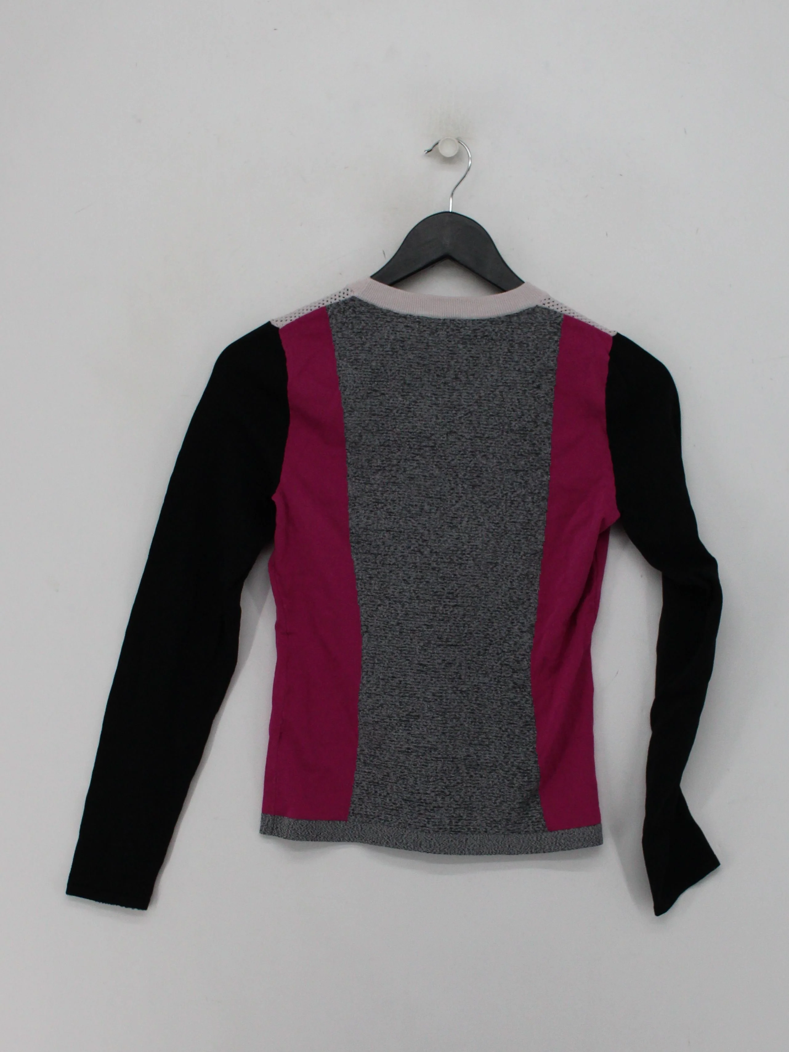 Karen Millen Women's Top S Multi 100% Other Long Sleeve Round Neck Basic - Image 2
