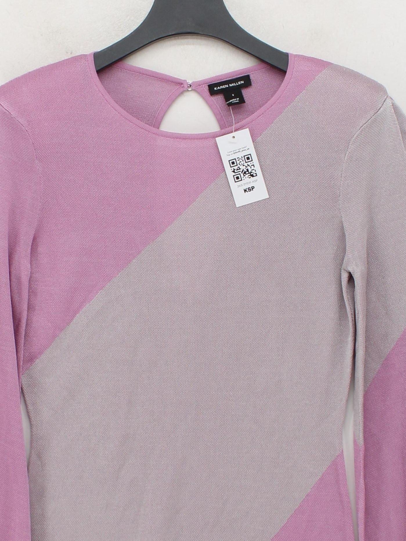 Karen Millen Women's Top S Multi 100% Viscose Basic - Image 3