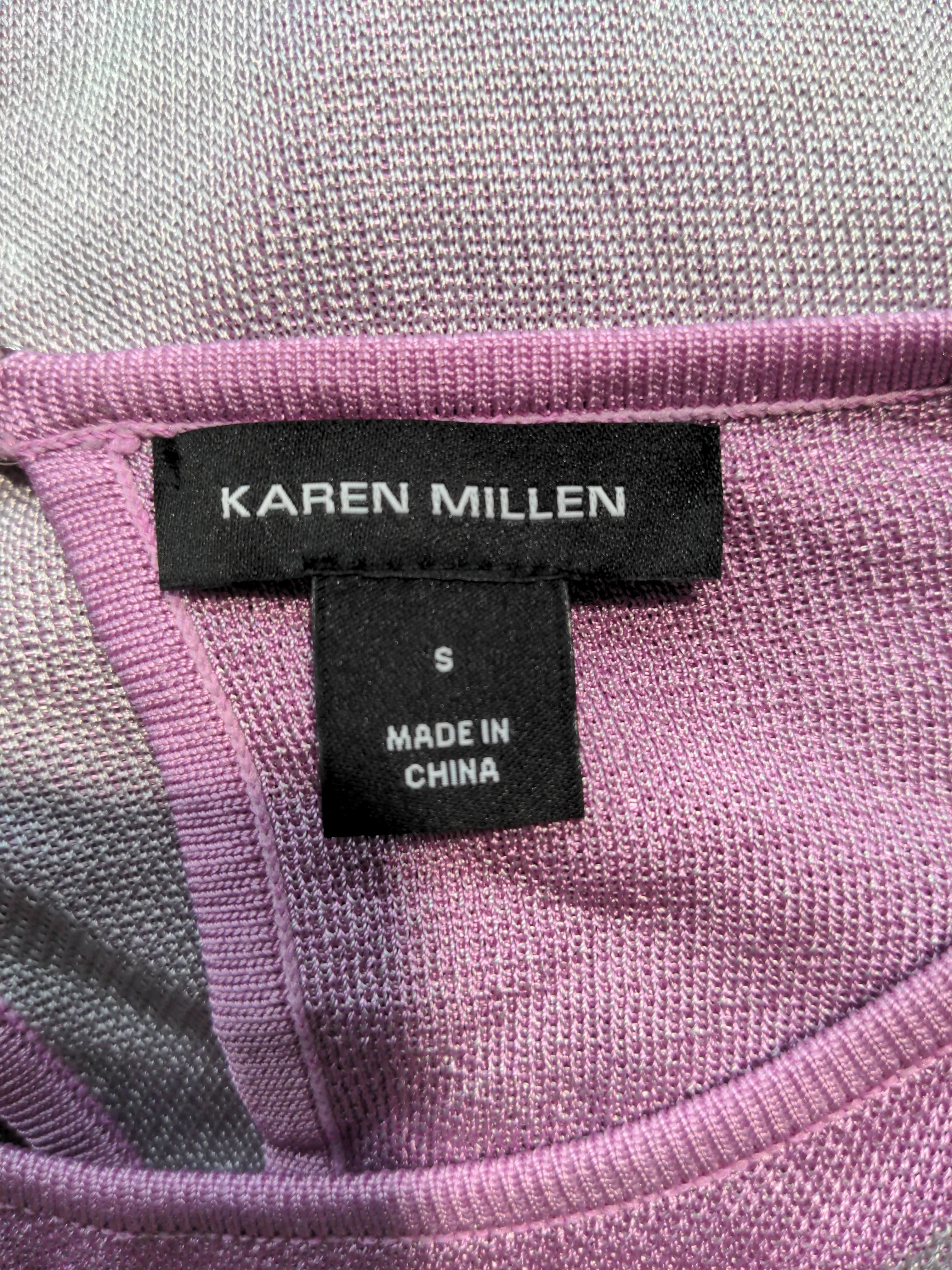 Karen Millen Women's Top S Multi 100% Viscose Basic - Image 5