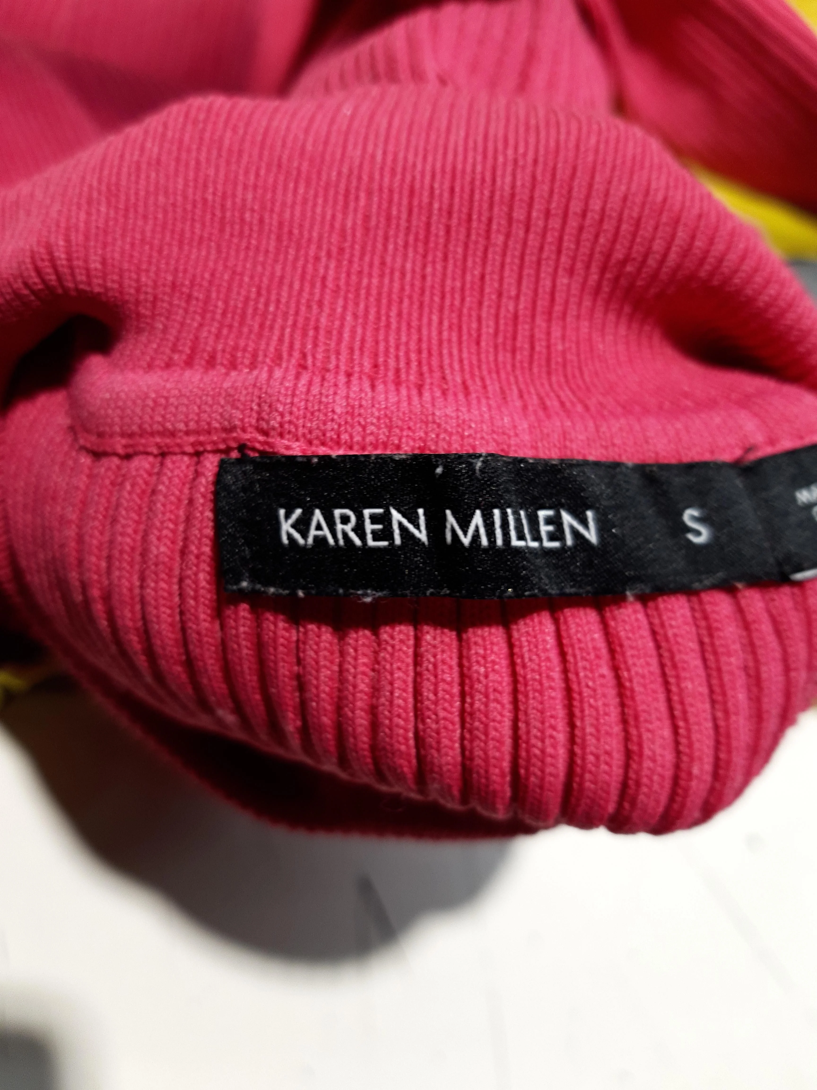 Karen Millen Women's Top S Pink Polyamide with Viscose Basic - Image 5