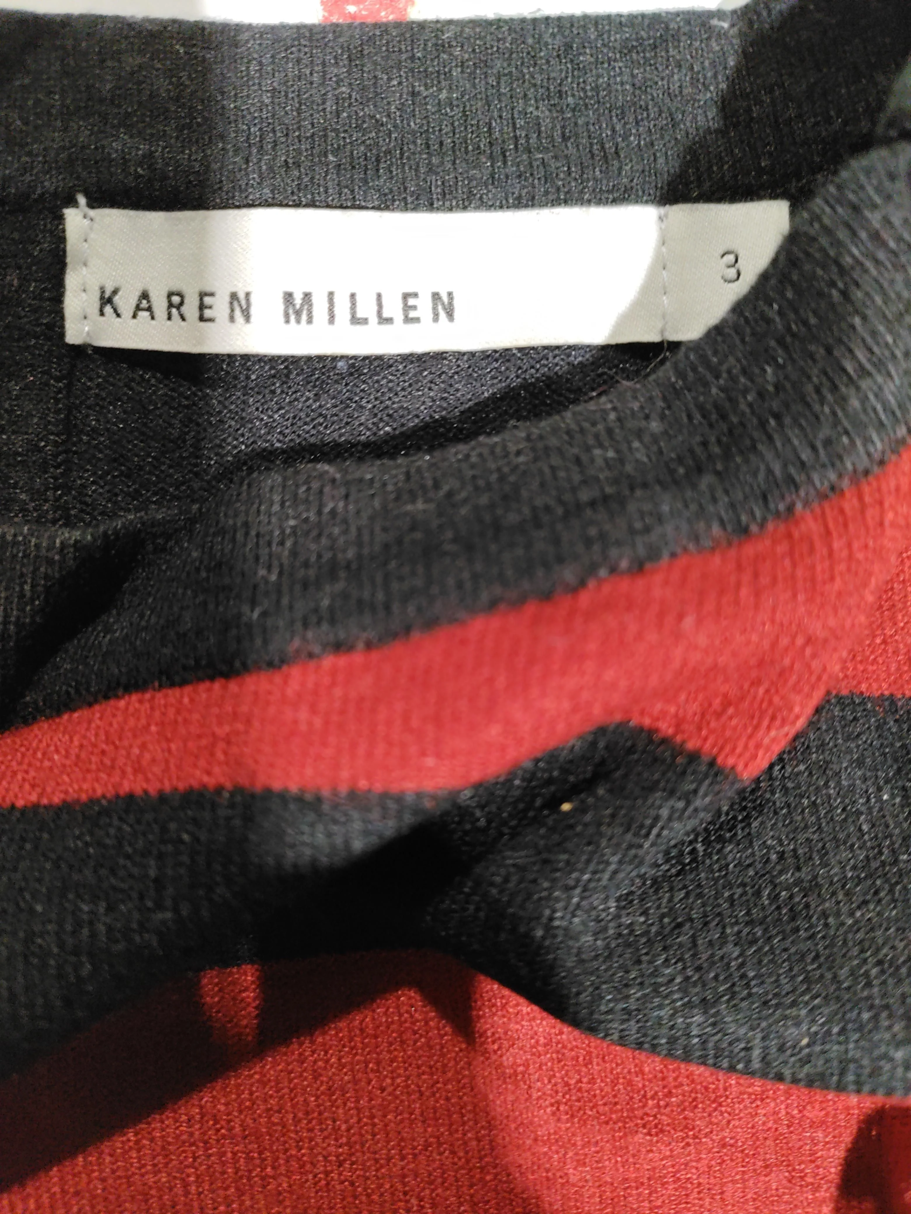 Karen Millen Women's Top UK 12 Black Viscose - Image 5