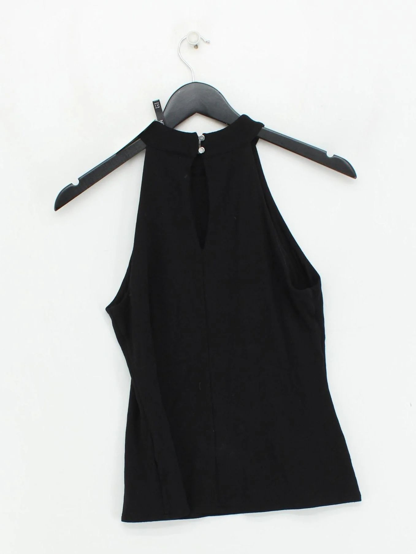 Karen Millen Women's Top UK 12 Black Viscose with Polyamide Basic - Image 2