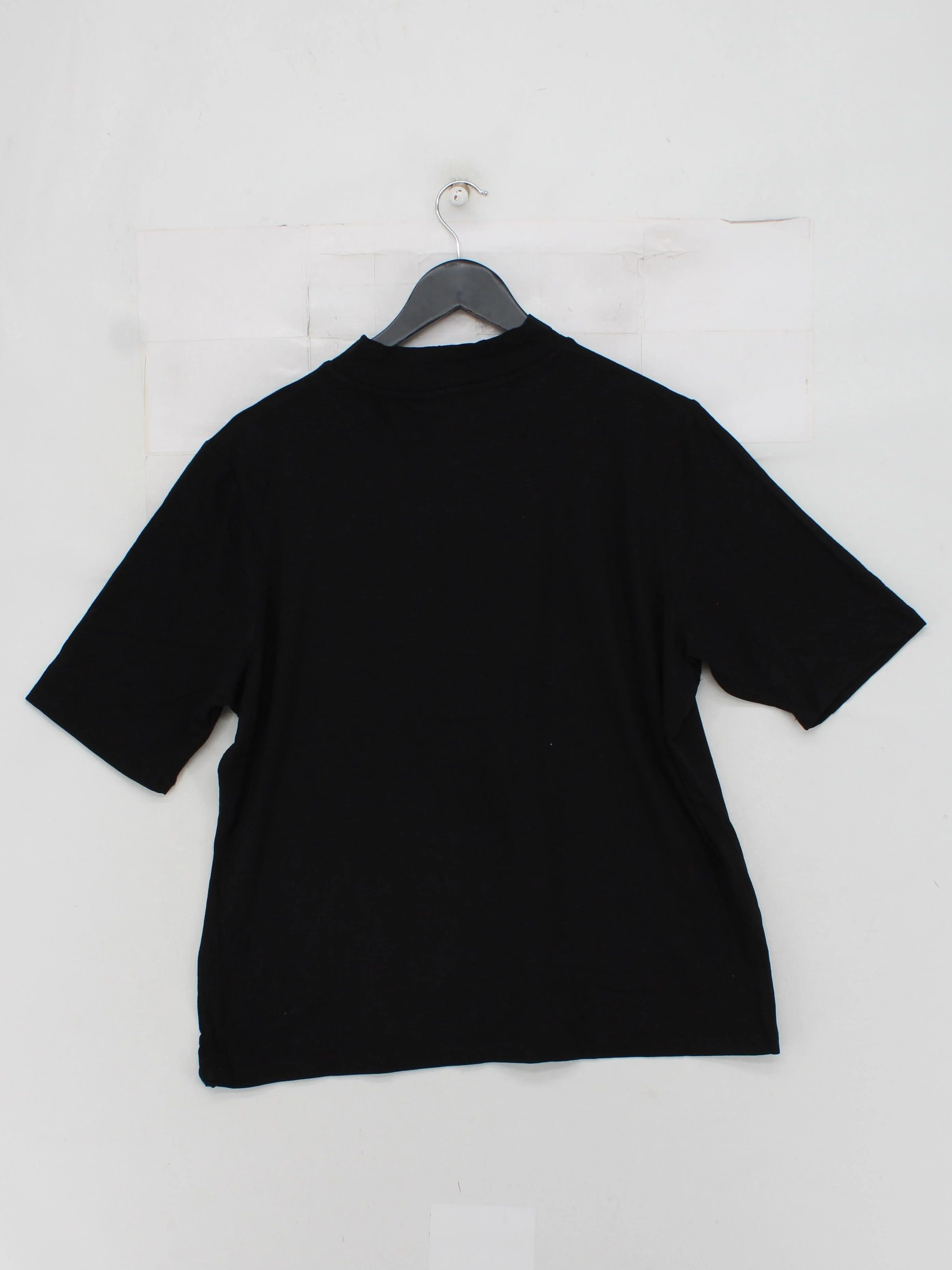 Karen Millen Women's Top UK 22 Black Viscose with Elastane Basic - Image 2