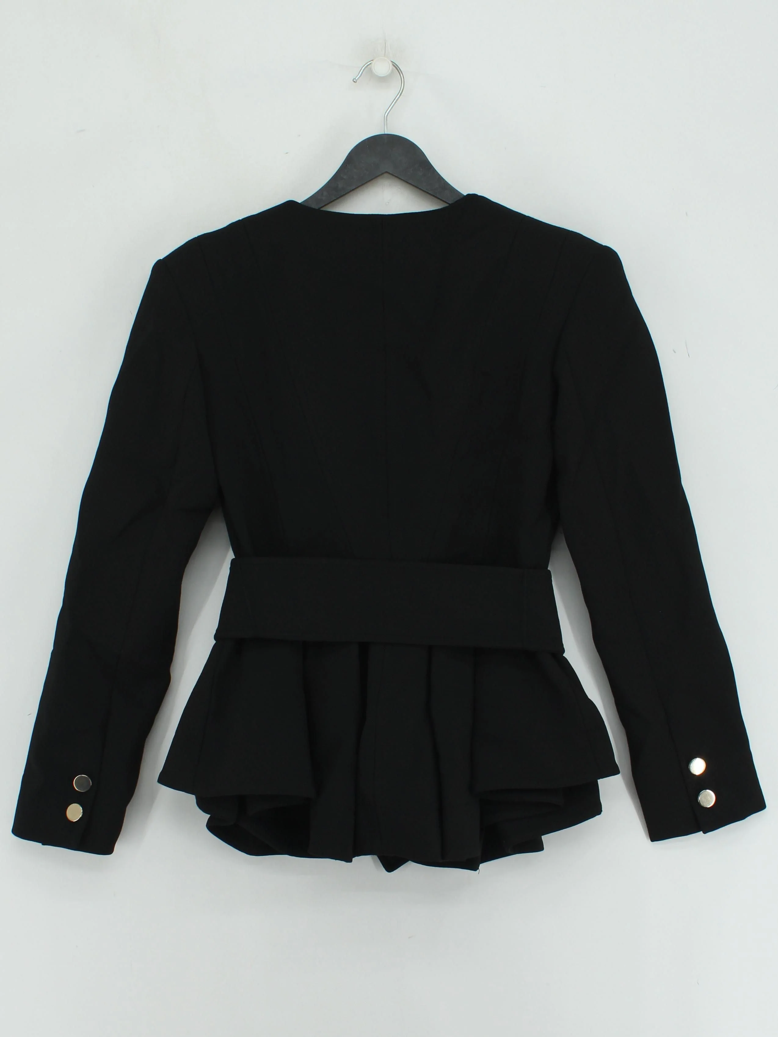 Karen Millen Women's Top UK 6 Black 100% Other Basic New with tags - Image 2