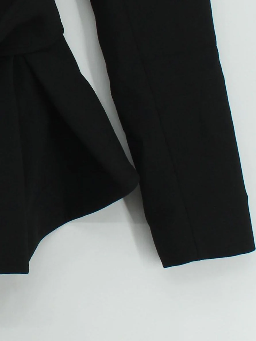 Karen Millen Women's Top UK 6 Black 100% Other Basic New with tags - Image 4