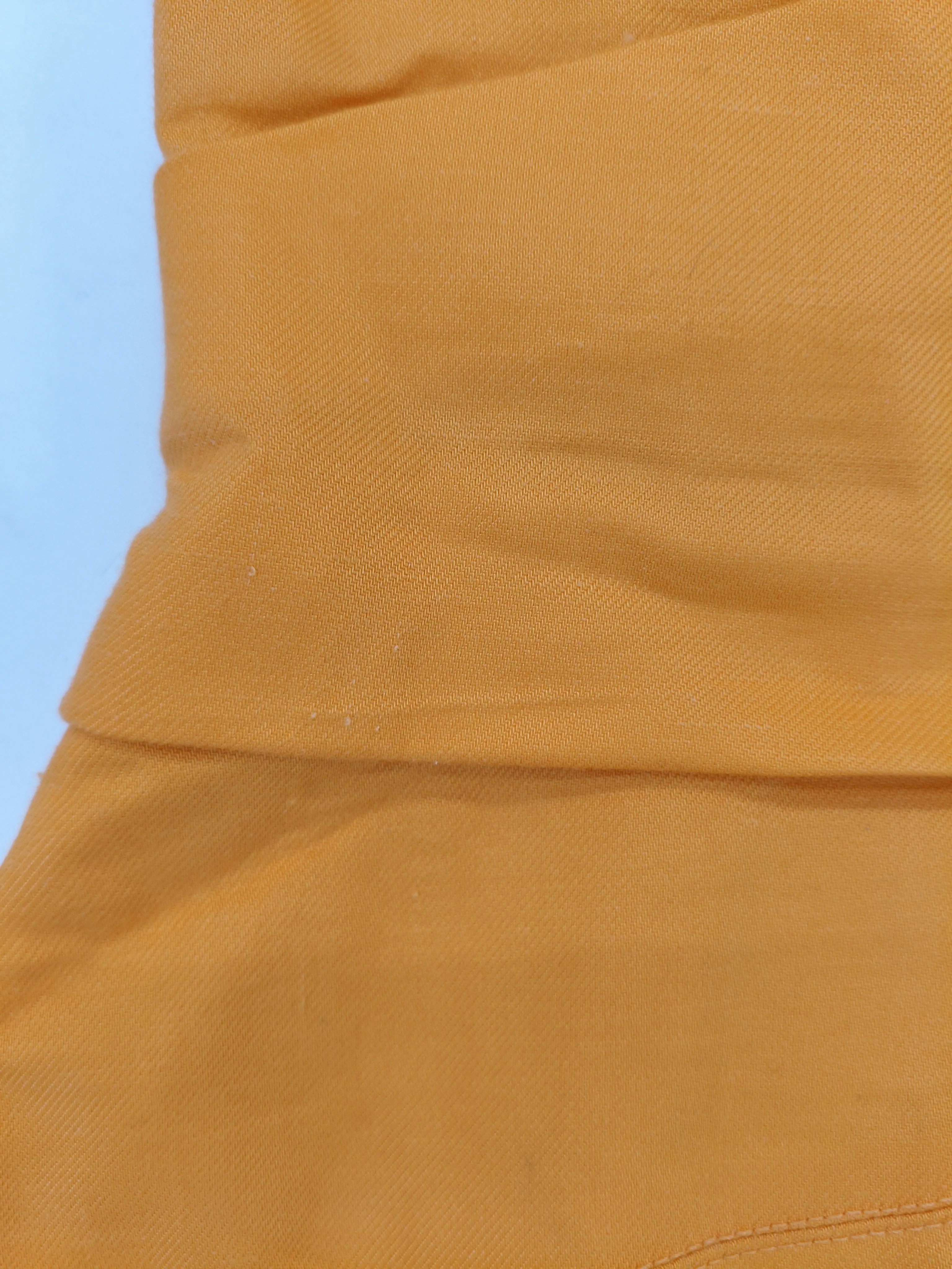 Karen Millen Women's Top UK 6 Orange 100% Other Sleeveless Crew Neck Basic - Image 5