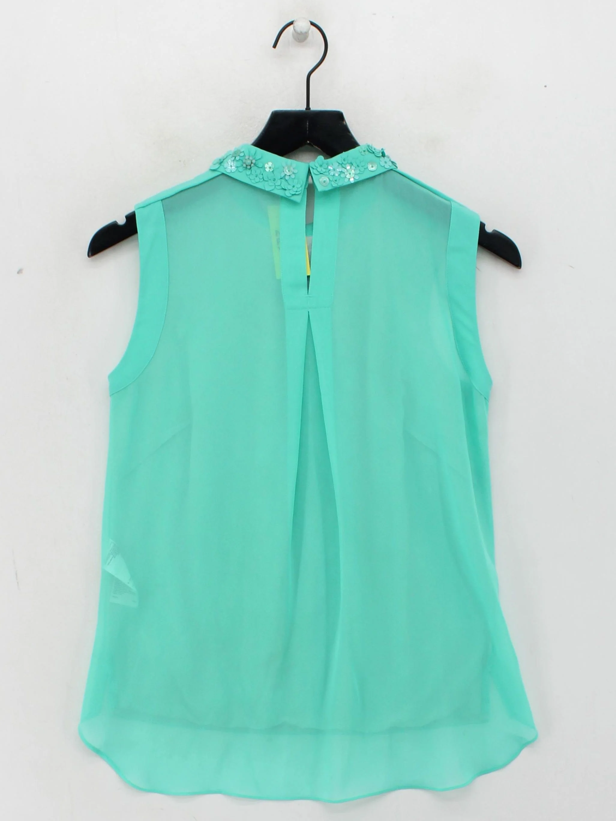 Karen Millen Women's Top UK 8 Green Polyester - Image 2