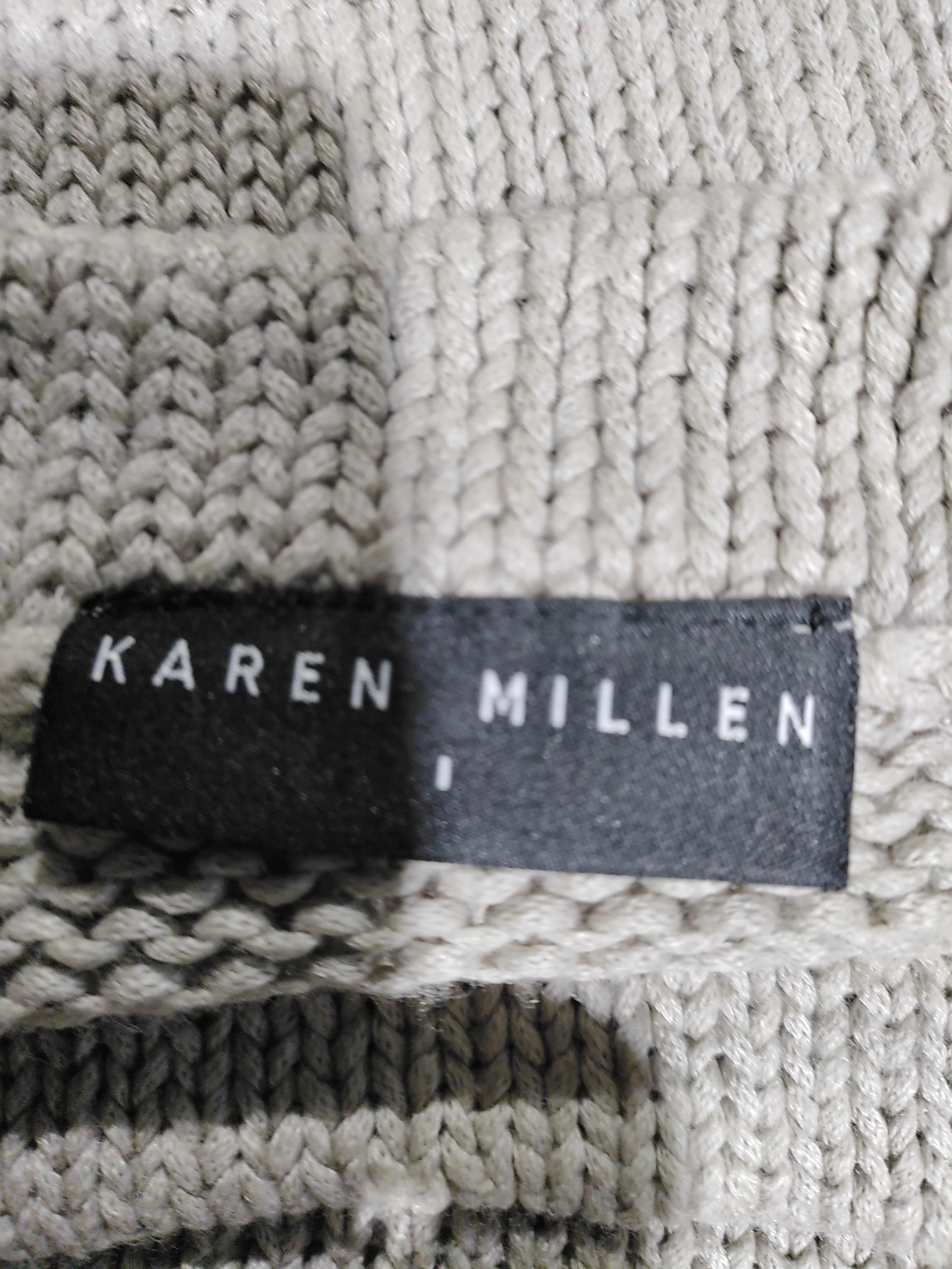 Karen Millen Women's Top UK 8 Grey 100% Other Sleeveless High Neck Basic - Image 5