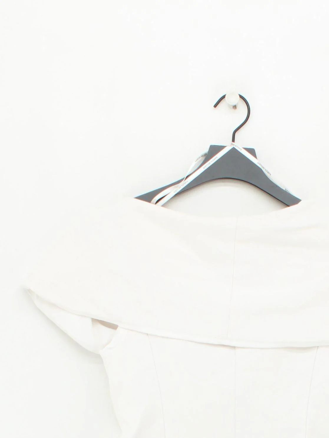 Karen Millen Women's Top UK 8 White 100% Other Sleeveless V-Neck Basic - Image 2