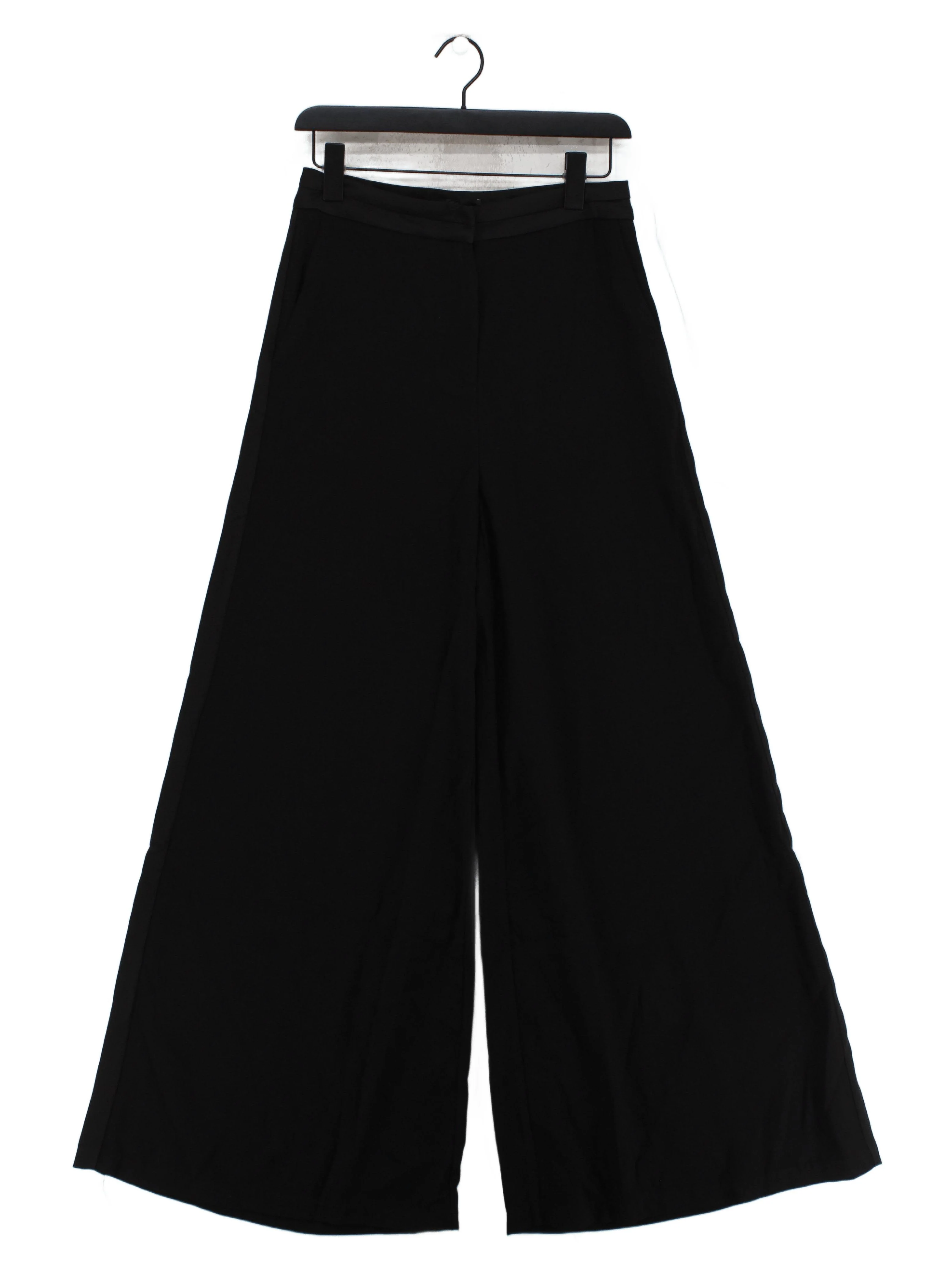 Karen Millen Women's Trousers UK 10 Black 100% Polyester Chino New with tags