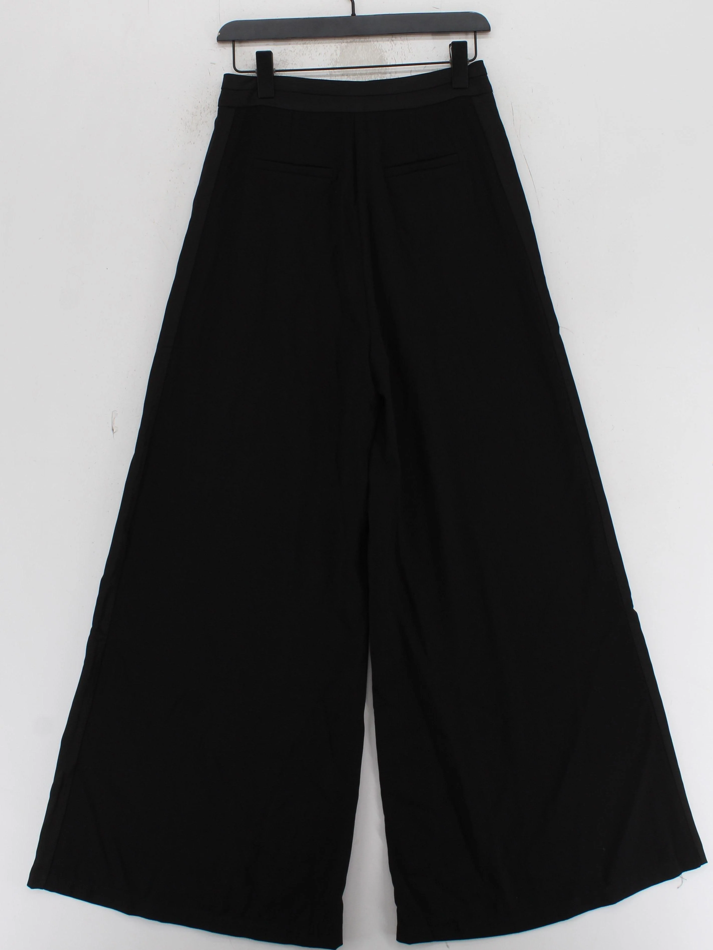 Karen Millen Women's Trousers UK 10 Black 100% Polyester Chino New with tags - Image 2