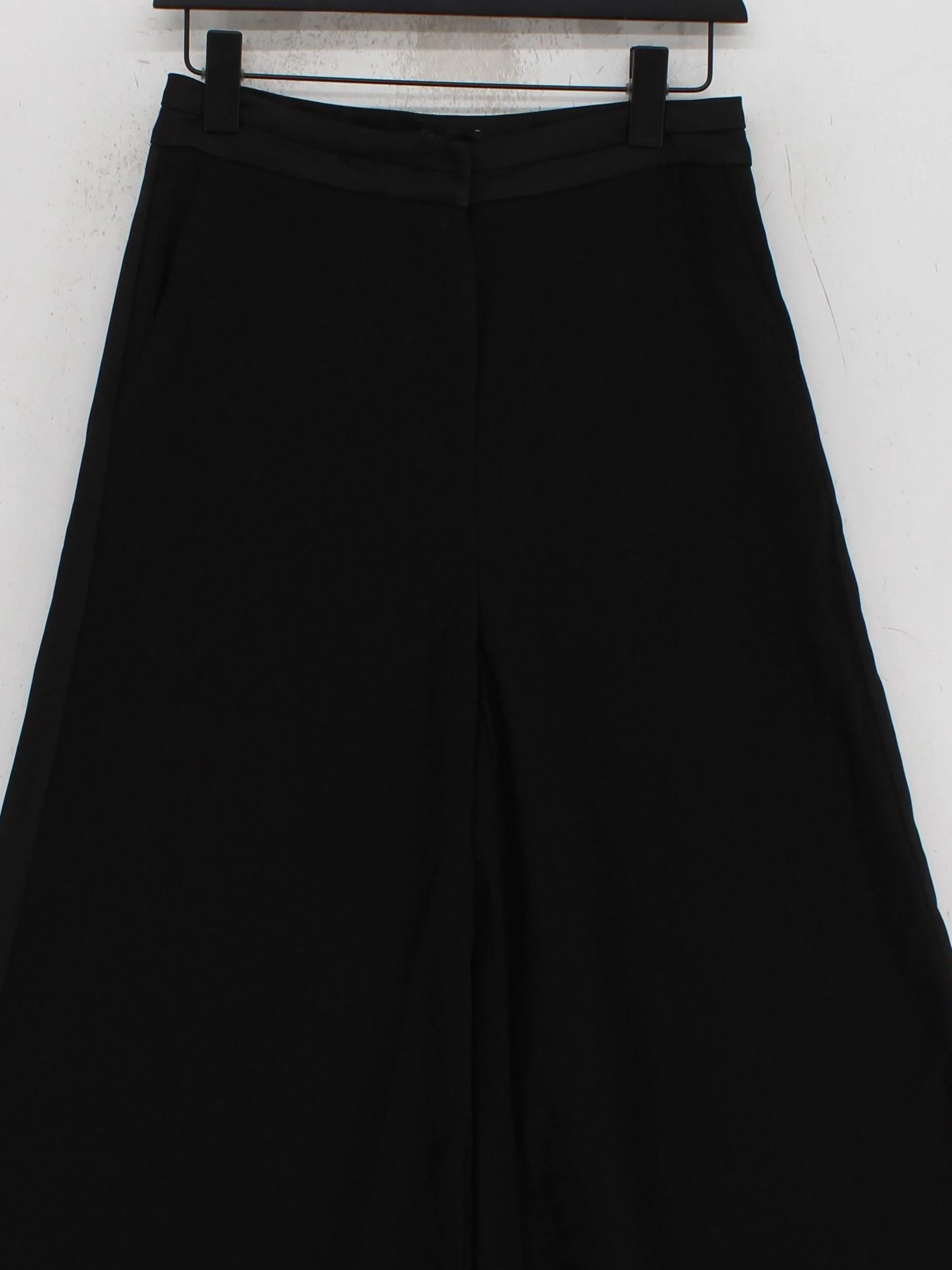 Karen Millen Women's Trousers UK 10 Black 100% Polyester Chino New with tags - Image 3
