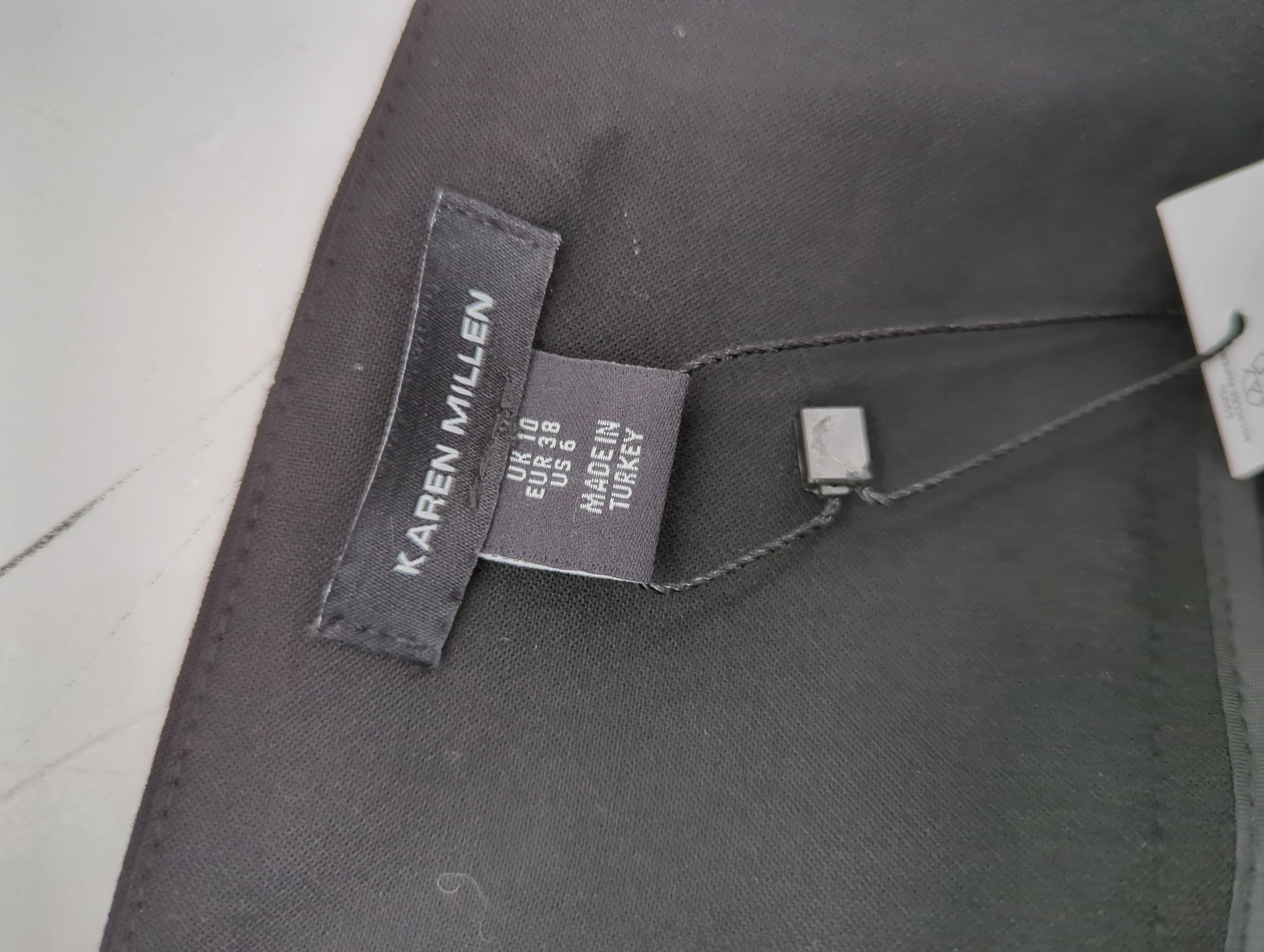 Karen Millen Women's Trousers UK 10 Black Polyester New with tags - Image 5