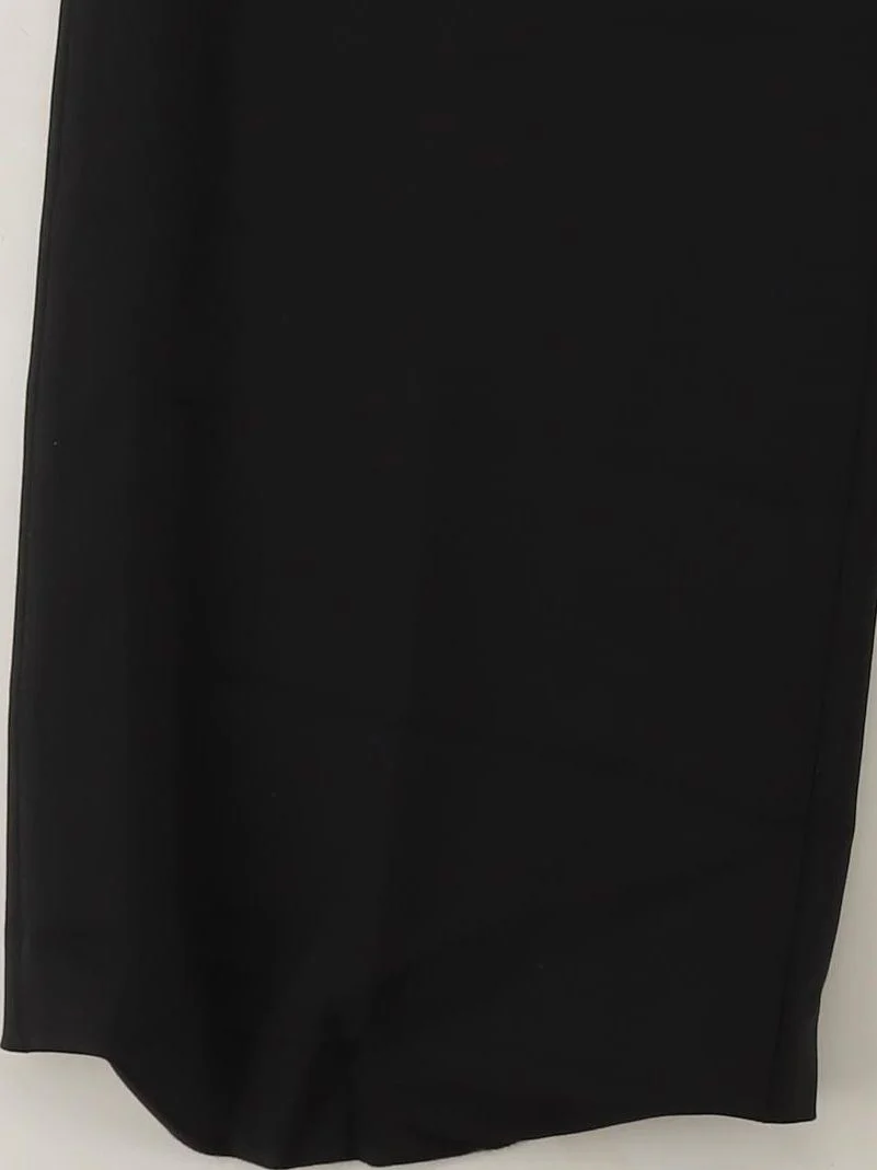 Karen Millen Women's Trousers UK 10 Black Viscose - Image 4